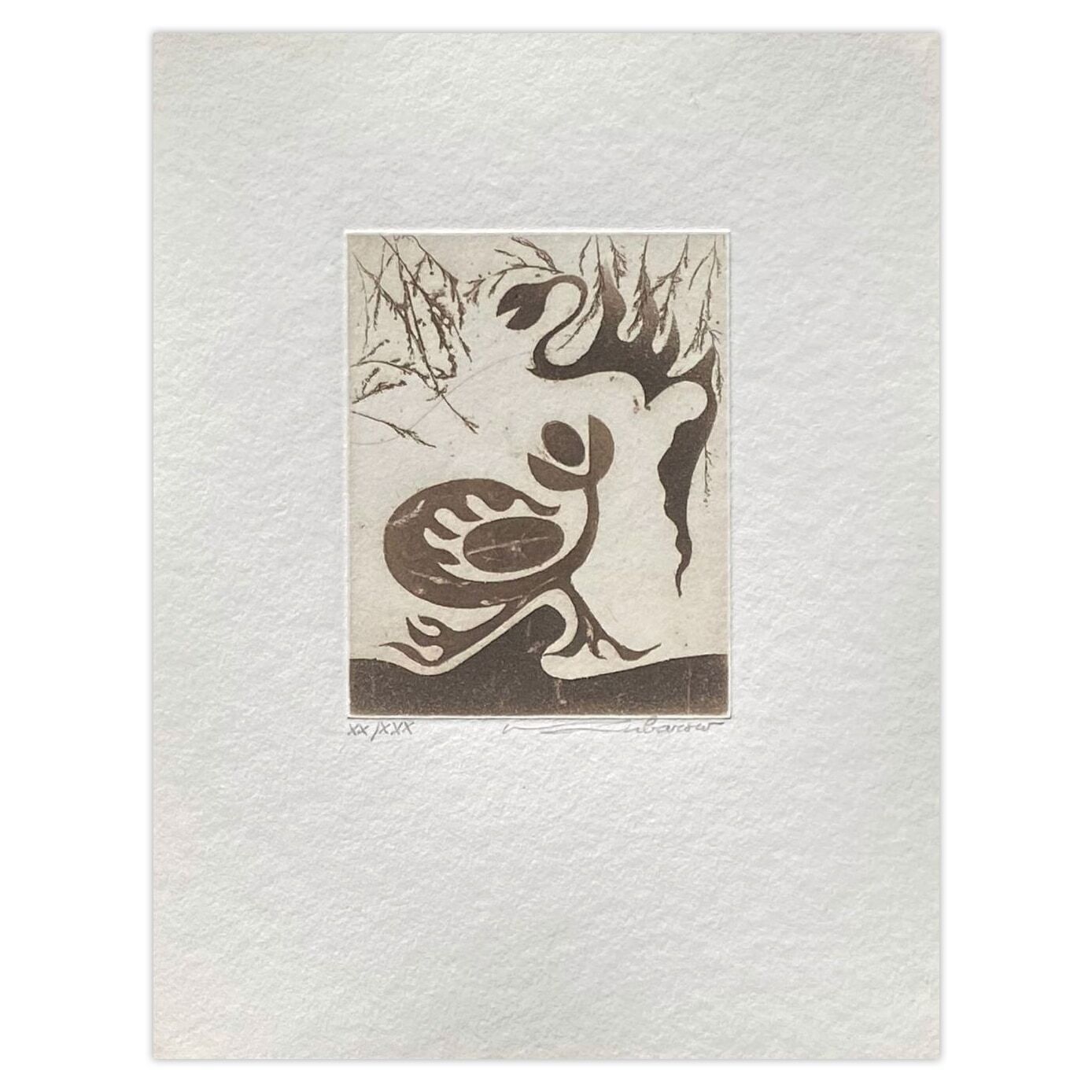 Renée Lubarow Gesigneerde Ets Apprendre à ... Suite N&B (Set van 7) 1983