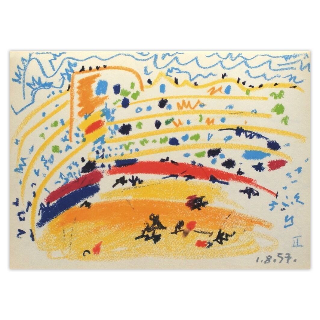 Pablo Picasso Lithograph Toros Y Toreros II 1961