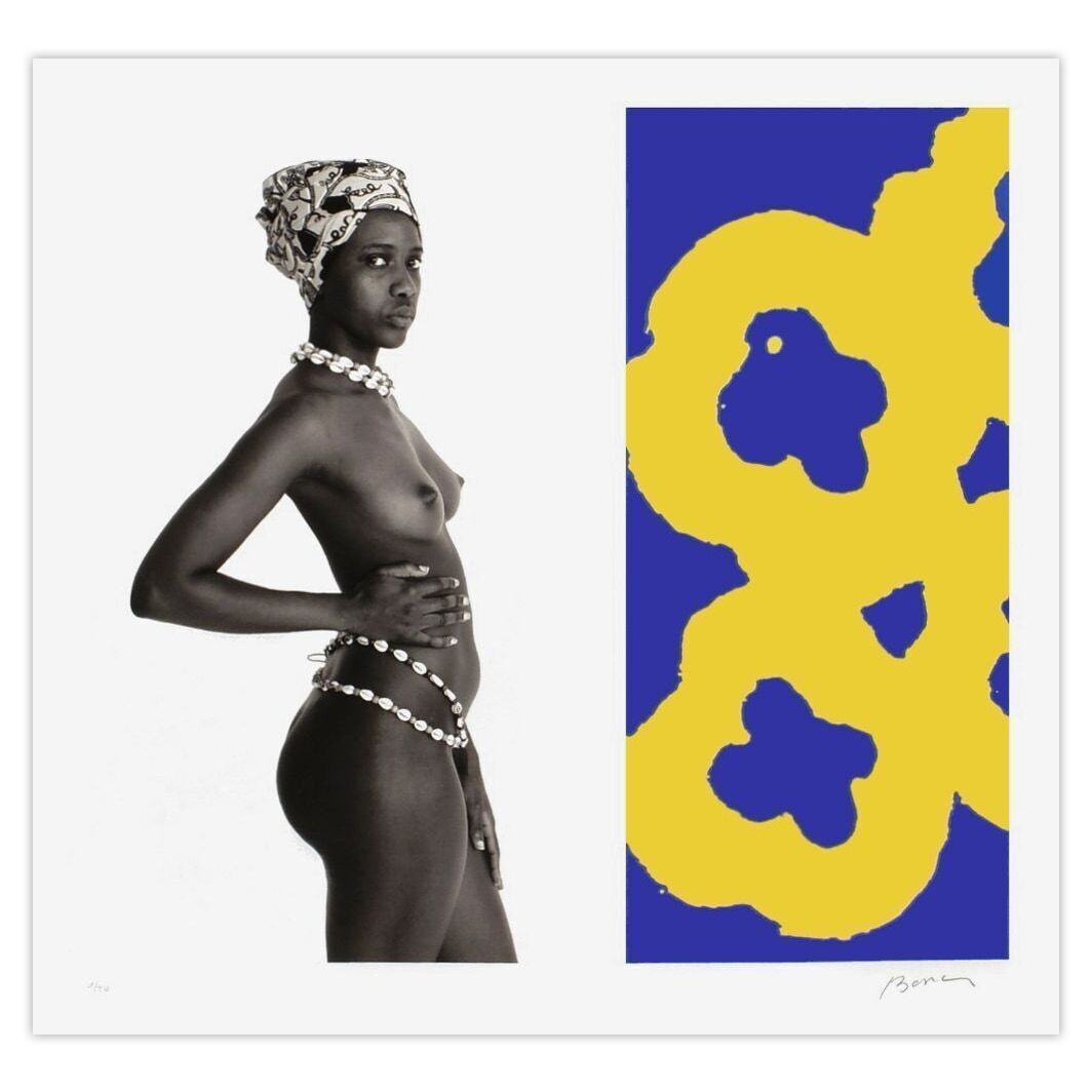 Jacques Bosser Gesigneerde Archival Pigment Print Nyama 2016