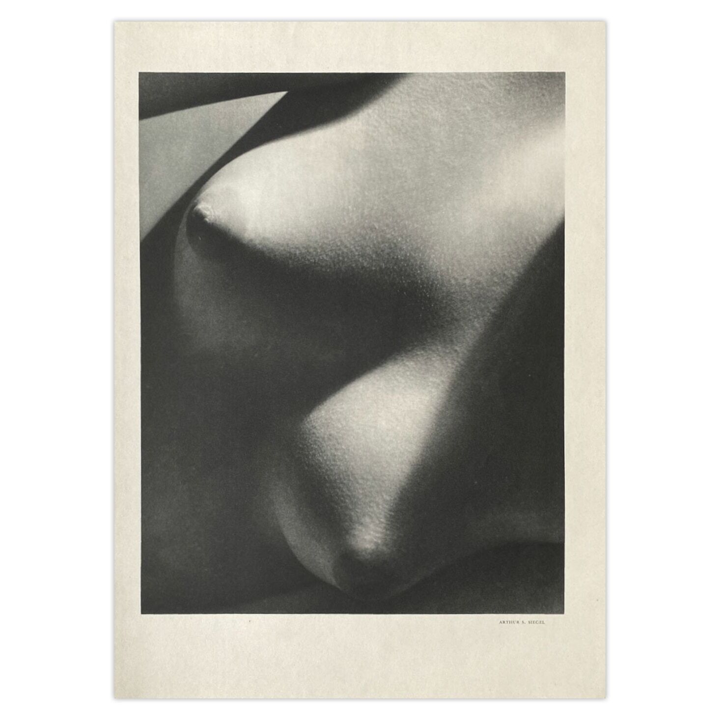 Revue Verve Fotogravure Naakt door Arthur Siegel 1938