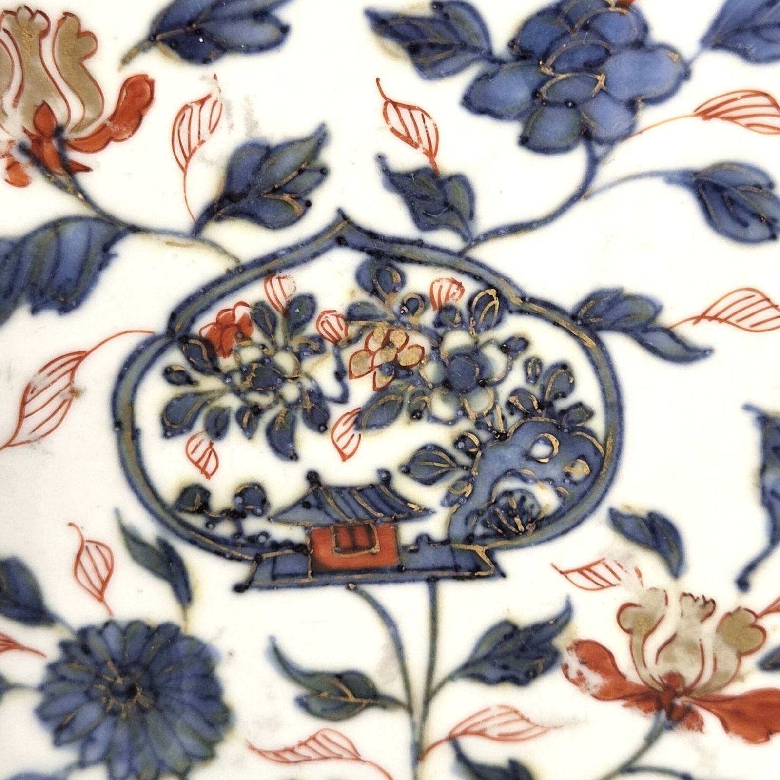 photo for sale Chinese Imari Porcelain Square Bowl, Kangxi Period, C.1700 1720