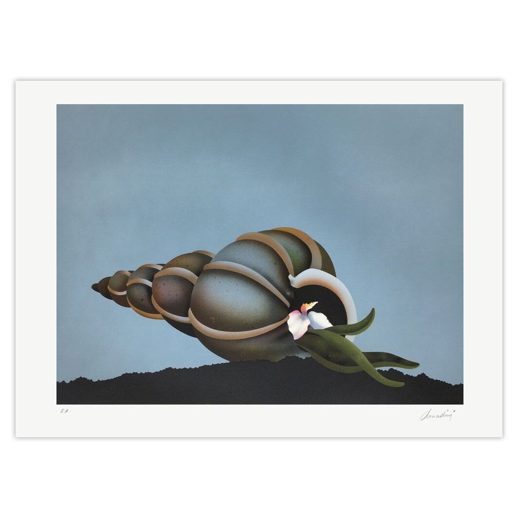 Jean Paul Donadini Gesigneerde Lithografie Repos Marin 1980