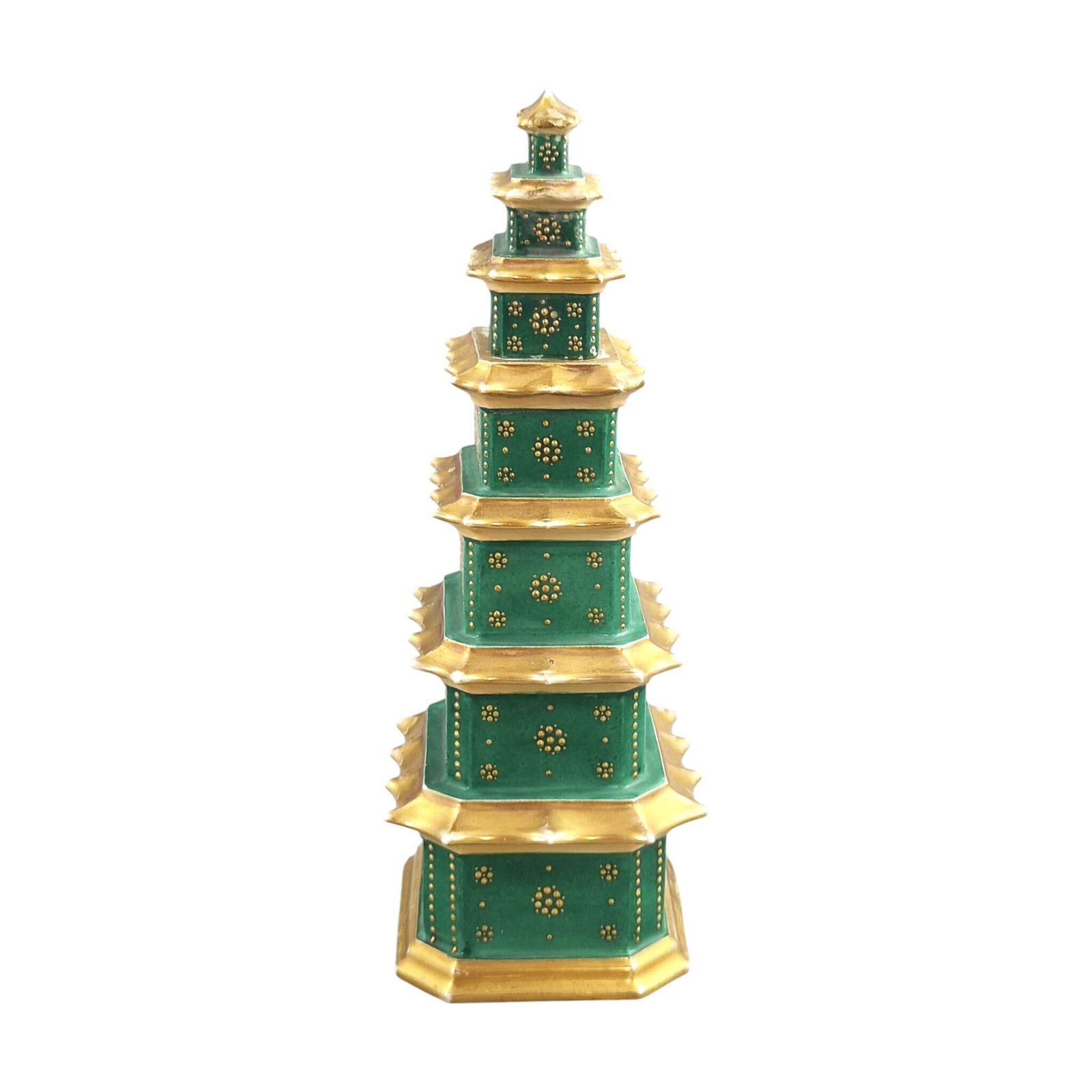 Jacob Petit Paris Pagoda Porseleinen Parfumfles Met Originele Stop, Ca.1835 1845 photo furniture