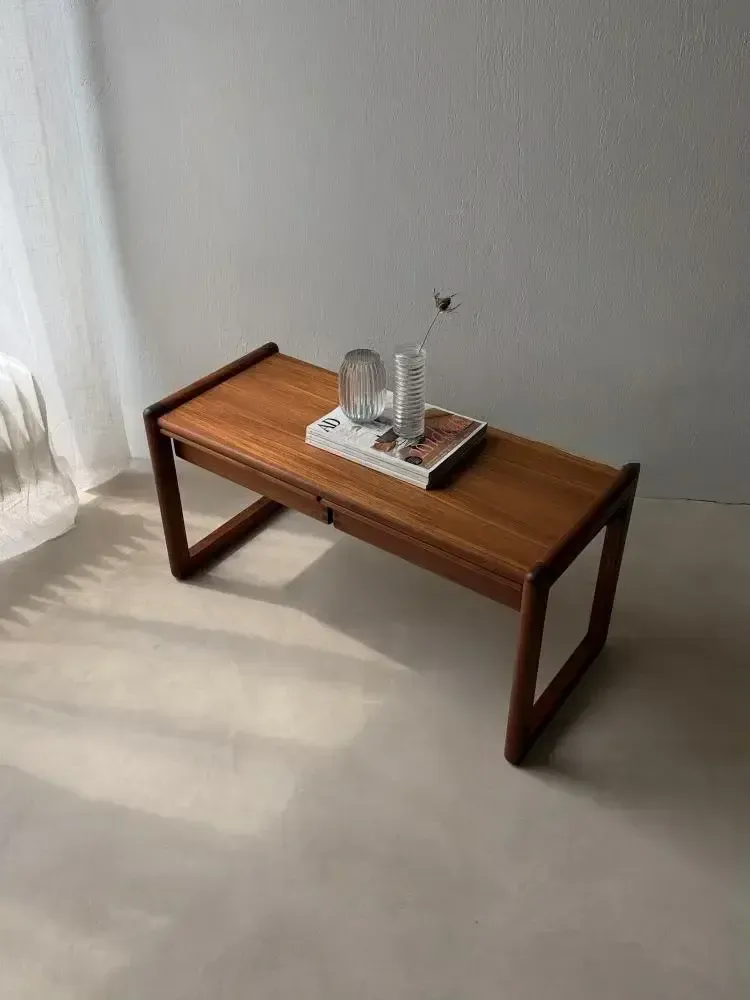 photo for sale Aksel Kjersgaard Teakhouten Salontafel Ca. Jaren 1960