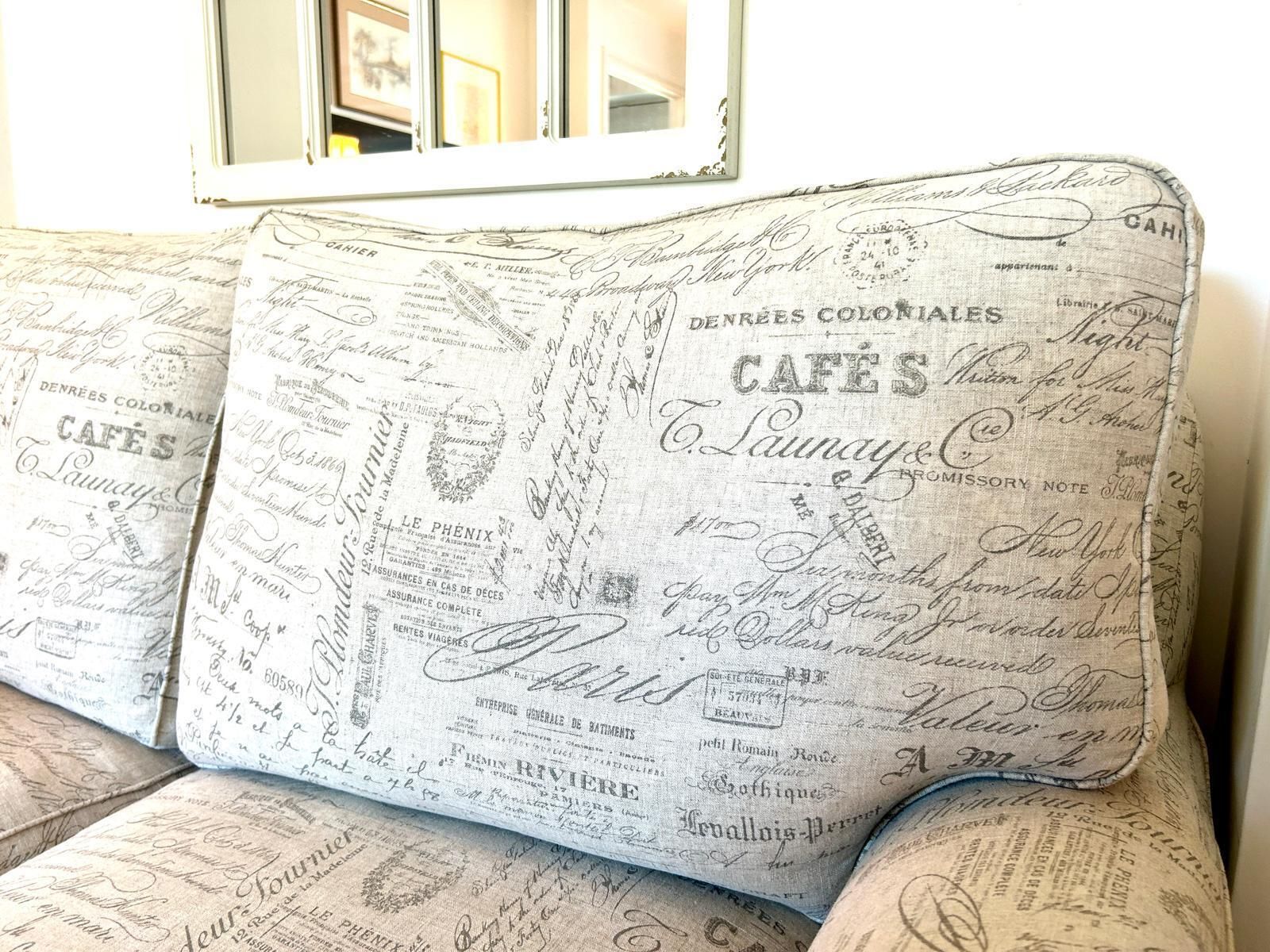 Multiyork Verona Feather & Down Filled 2 To 3 Seater Shabby Chic Grey Sofa photo Furniture
