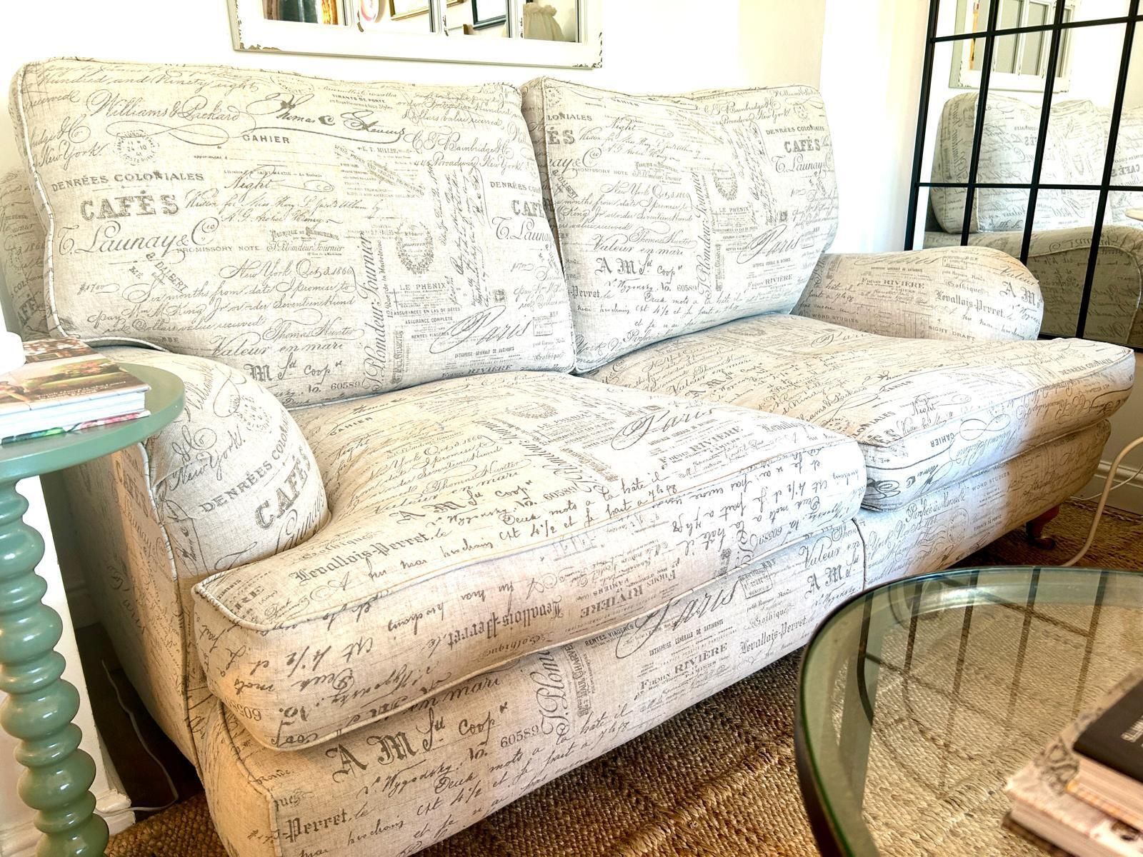 Multiyork Verona Feather & Down Filled 2 To 3 Seater Shabby Chic Grey Sofa photo buy
