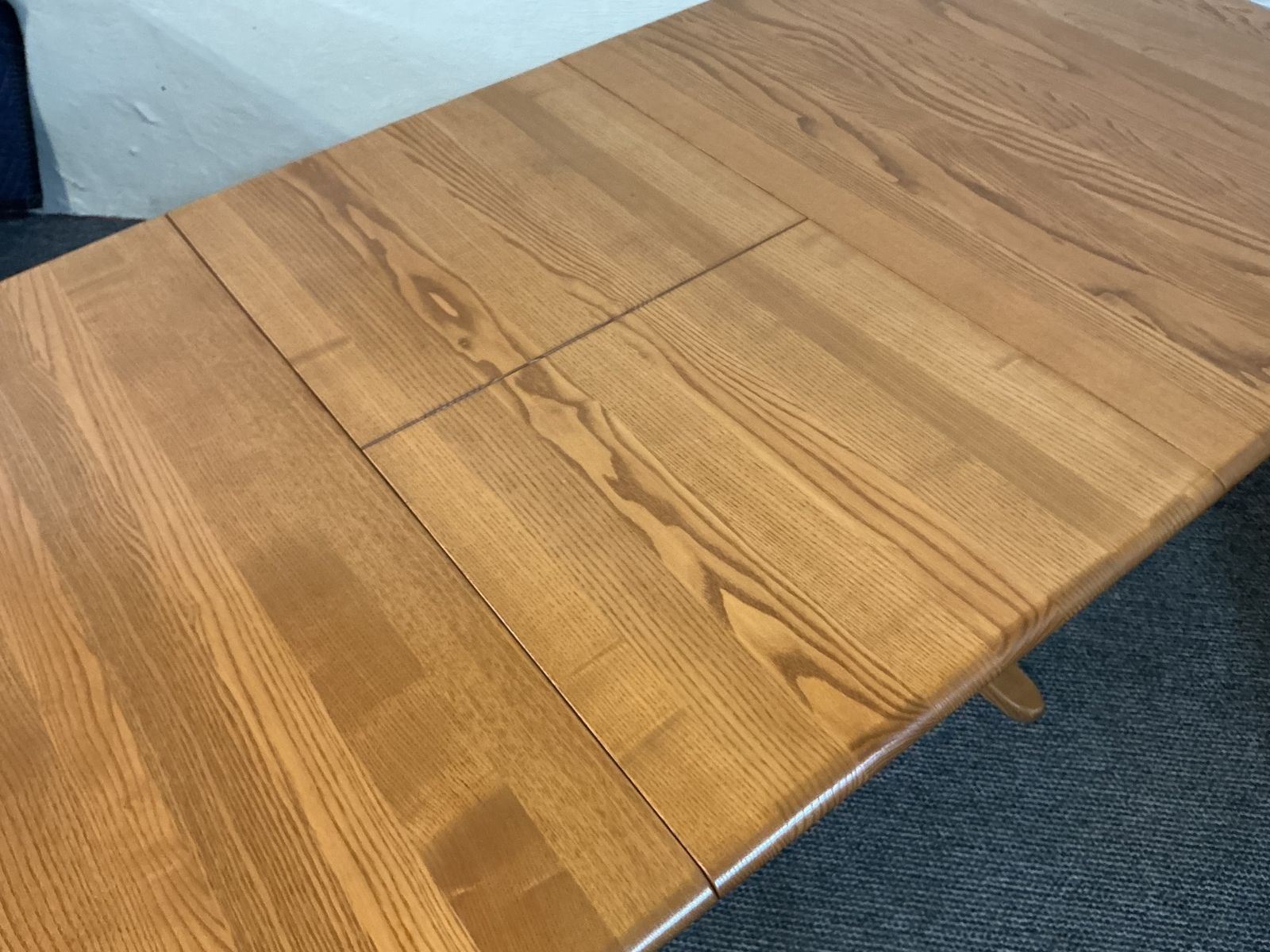 Ercol Windsor Extending Dining Table In Light Finish. photo 800.0