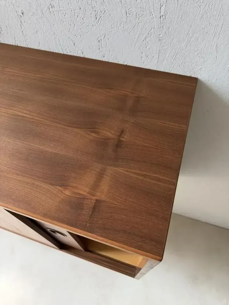 Deens teakhouten wanddressoir van HG Furniture, ca. jaren 1960 photo vinterior