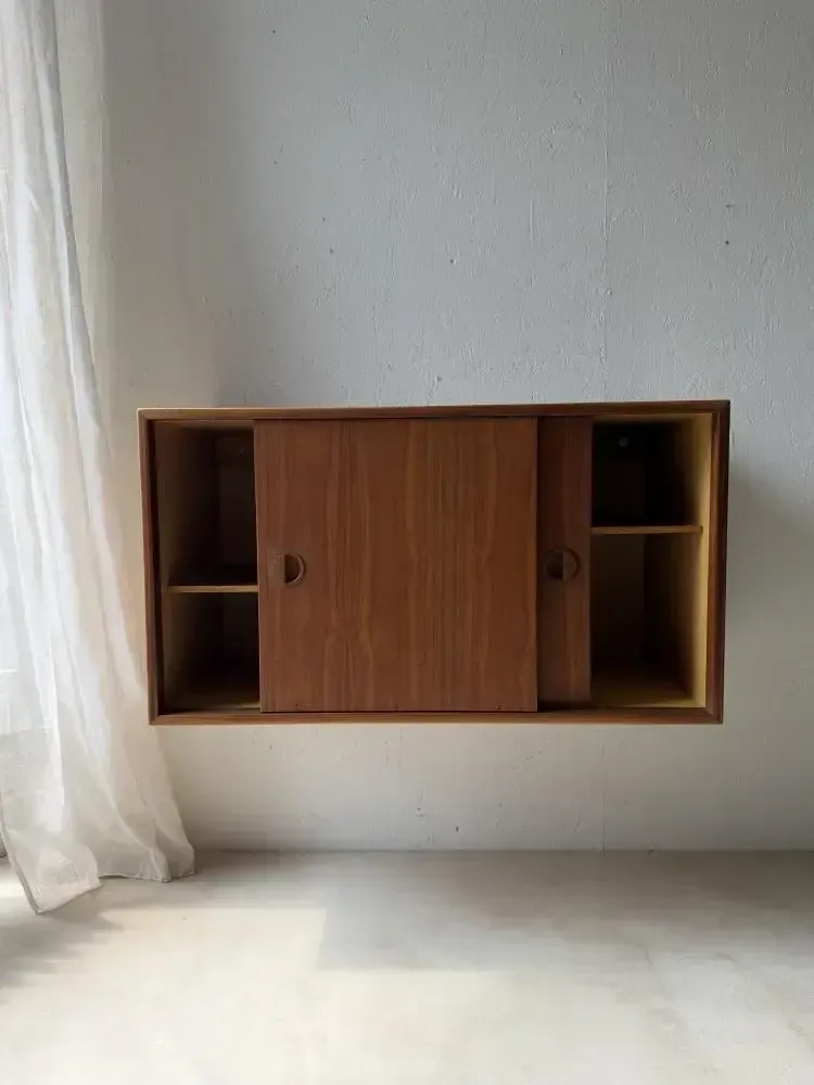 photo for sale Deens teakhouten wanddressoir van HG Furniture, ca. jaren 1960