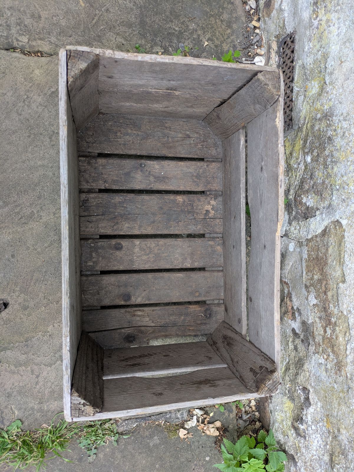 Vintage Wooden Crate photo for sale
