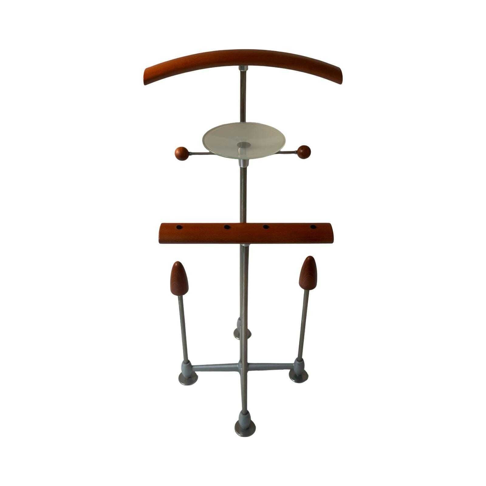 Postmodern Design   Dressboy / Valet Stand   Frans De La Haye voor Auping   Model Auronde   Inclusief glazen plaat. photo furniture