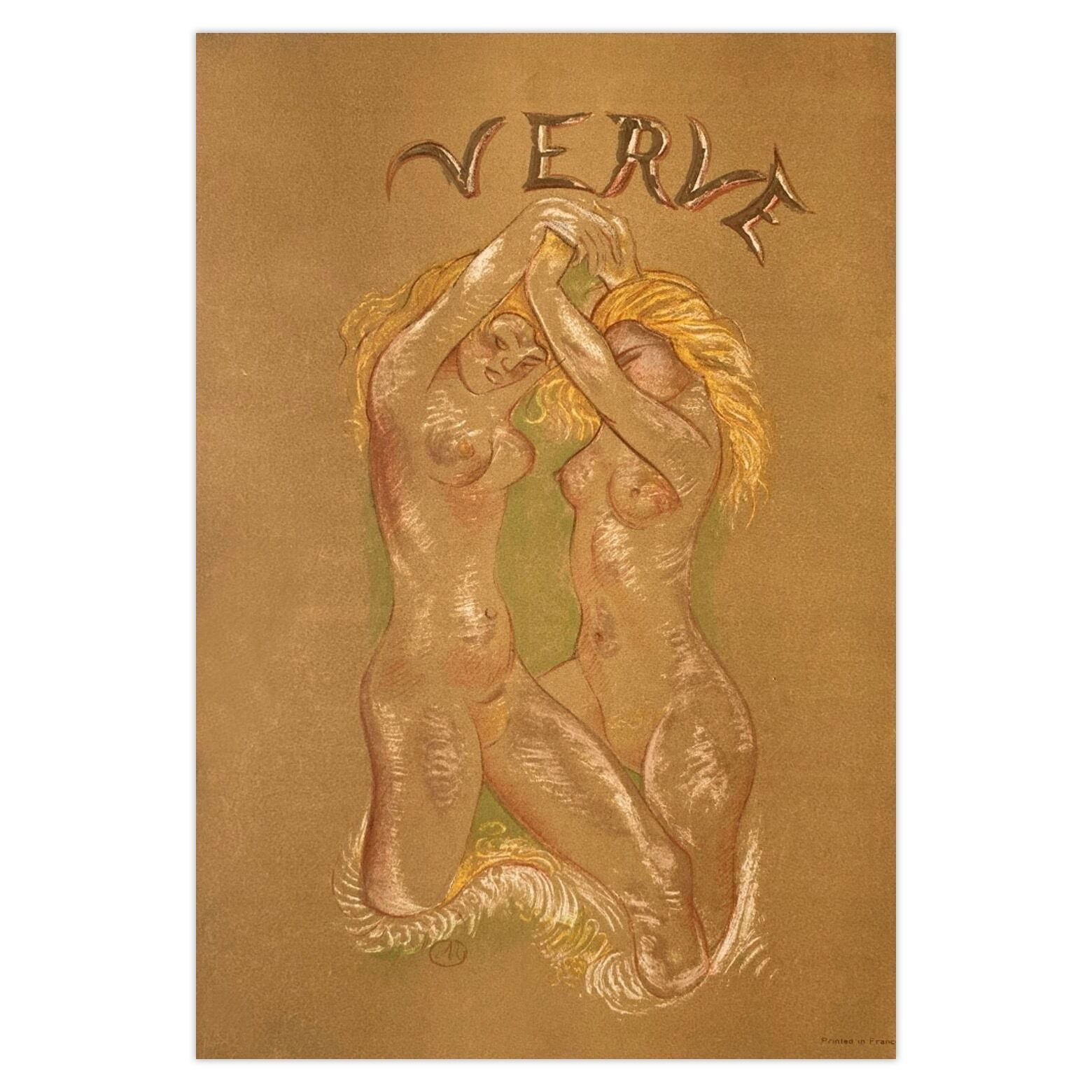 Aristide Maillol Lithografie Femmes II 1939