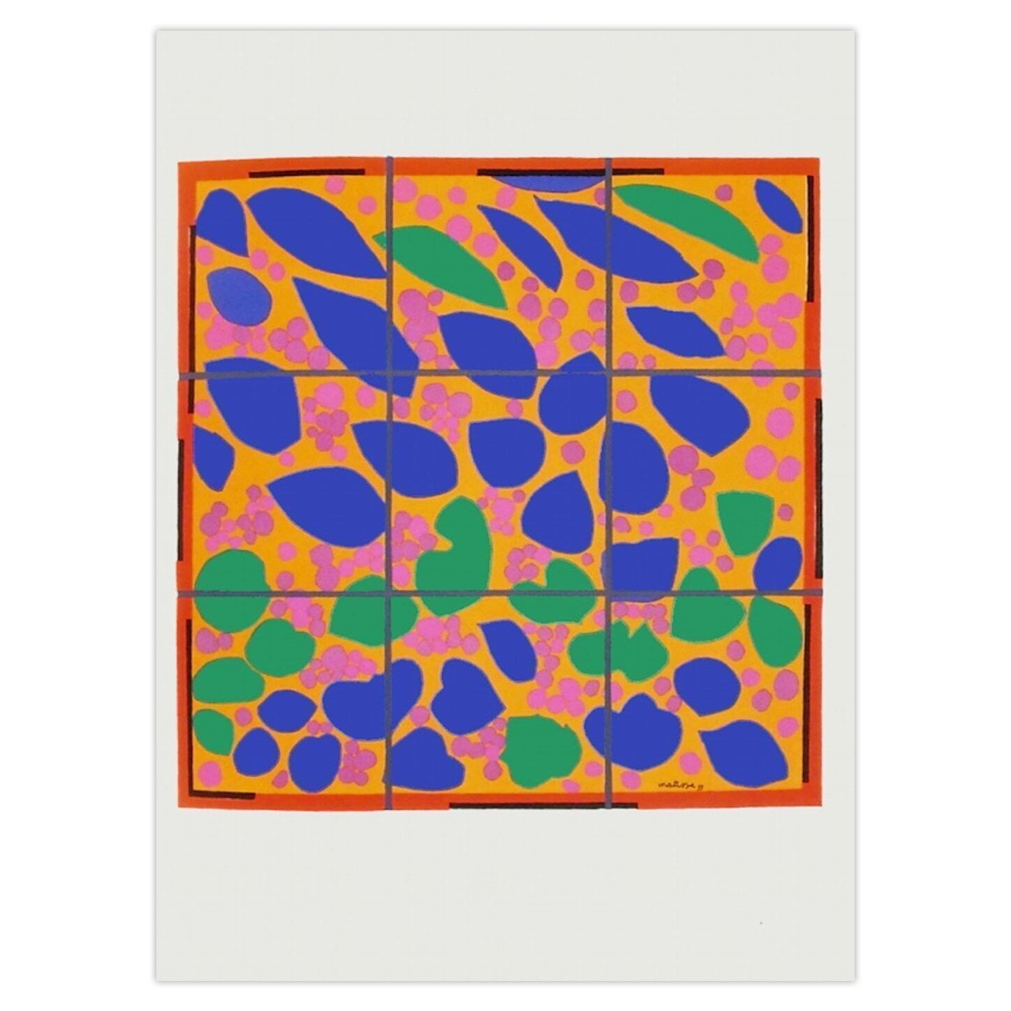 Henri Matisse Lithograph Verve   Lierre En Fleur 1958