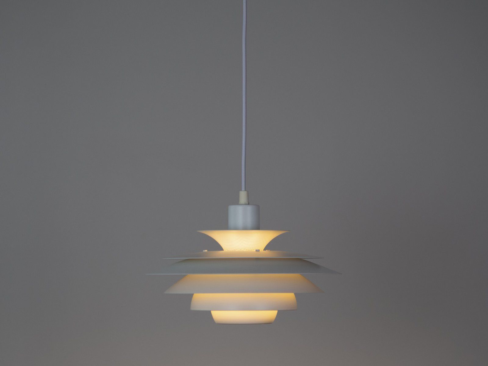 Vintage Deense Dania Lamp van Kurt Wiborg voor Jeka, jaren 1980, set van 2 photo for sale