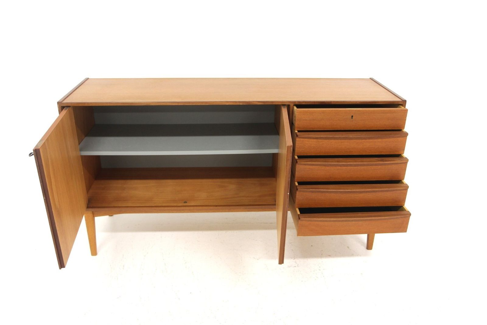 Buffet scandinave en teck, Suède, 1960 photo for sale