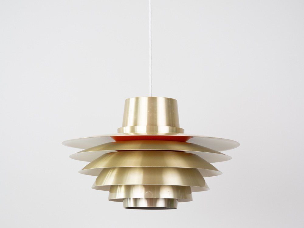Lampe vintage danoise Verona par Svend Middelboe pour Lyfa, 1962