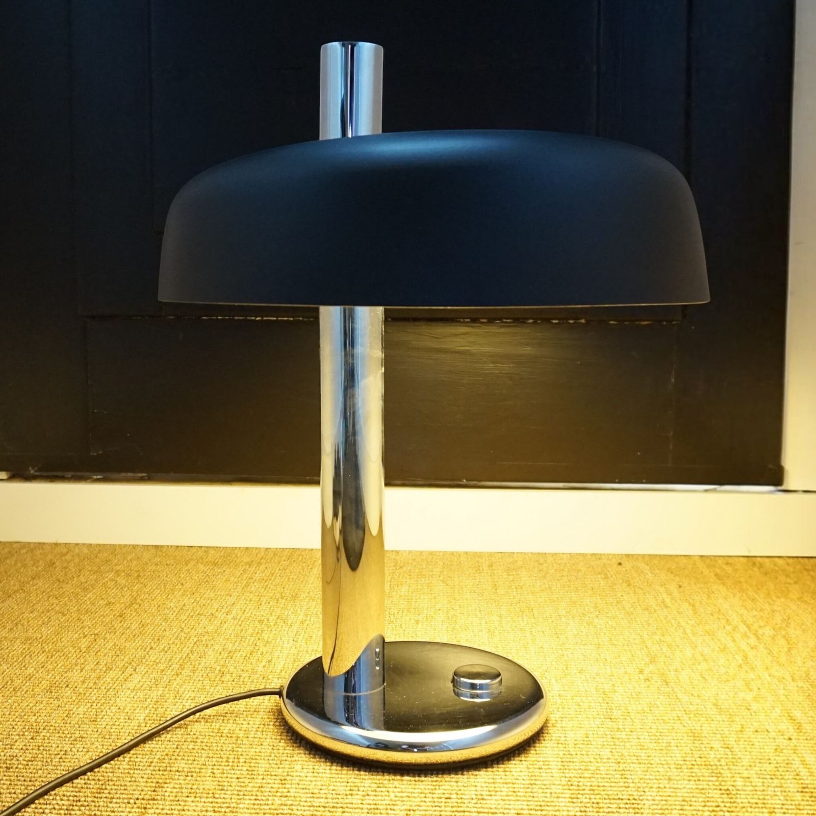 525.0 Hillebrand Space Age Table Lamp 7603 By Heinz F.W. Stahl, 1970 photo