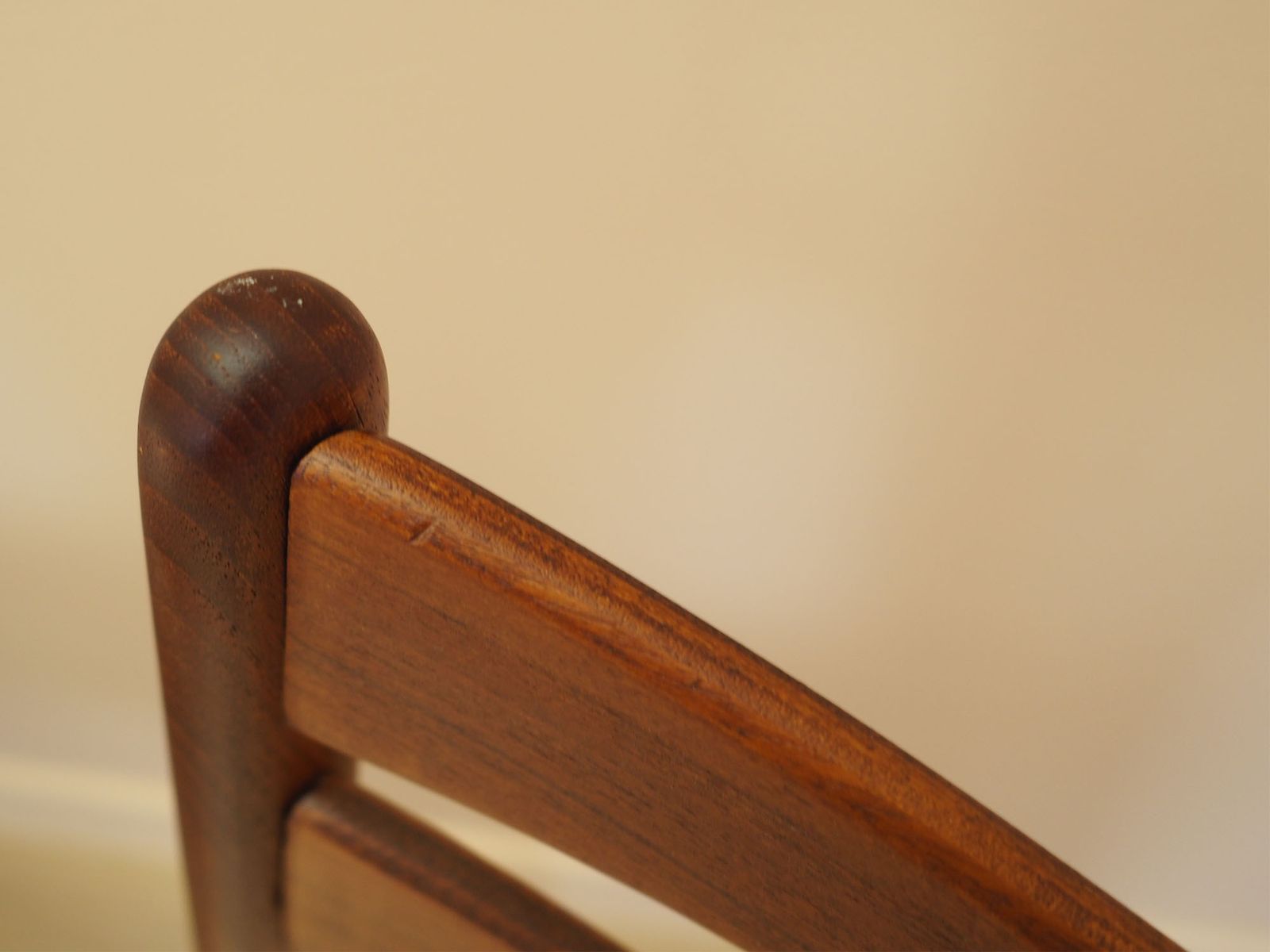 photo vinterior Set van zes teakhouten stoelen, Deens design, jaren 1960, gemaakt in Denemarken