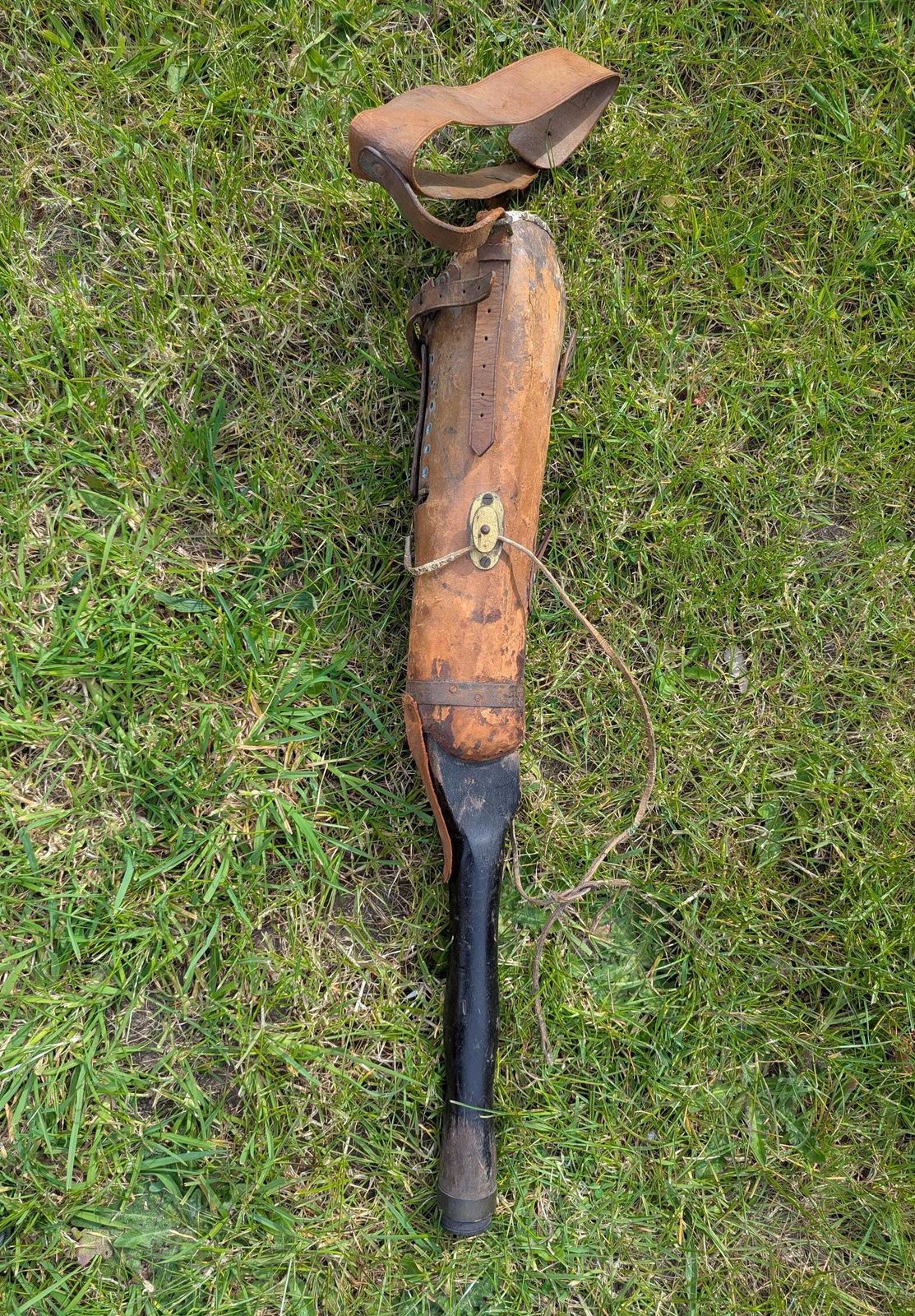 photo for sale Antique Prosthetic Leg, Peg Leg, 19th Century