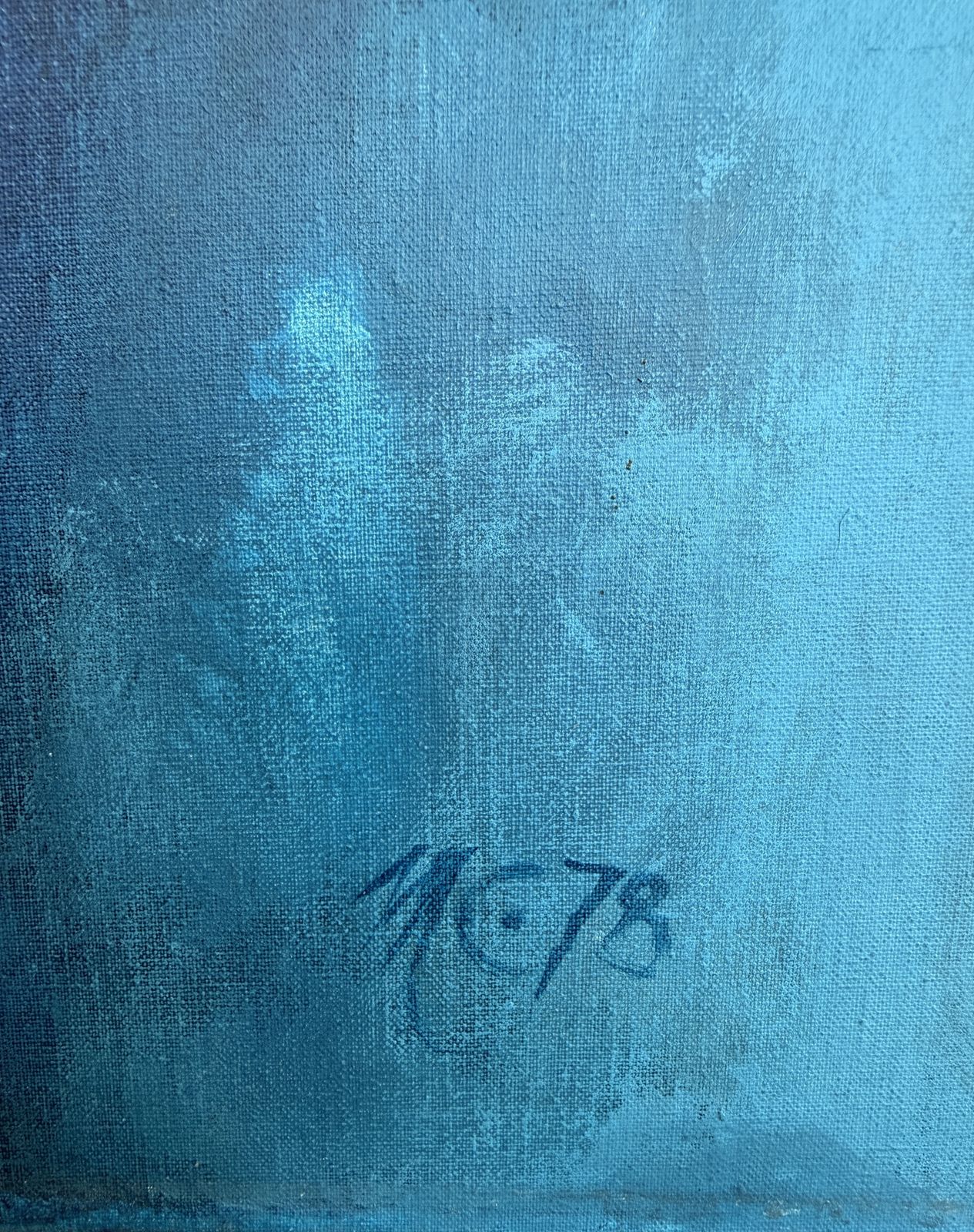 Modest Cuixart I Tàpies – Surrealistisch vrouwenportret met bloemen- en maansymboliek, Spaanse moderne kunst 1978 photo furniture