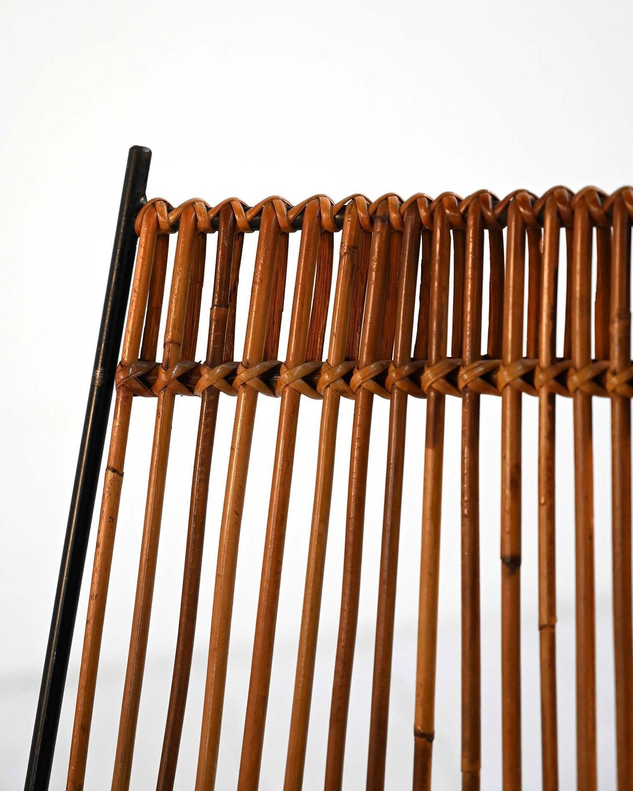Pair Of Rattan And Metal Chairs, 1960s photo 930.0