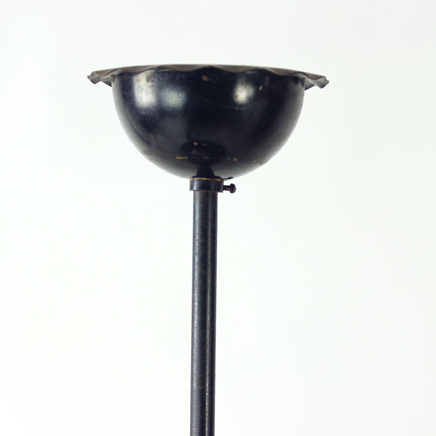 Vintage plafondlamp, spoorweg, Tsjecho-Slowakije jaren 1940 photo for sale