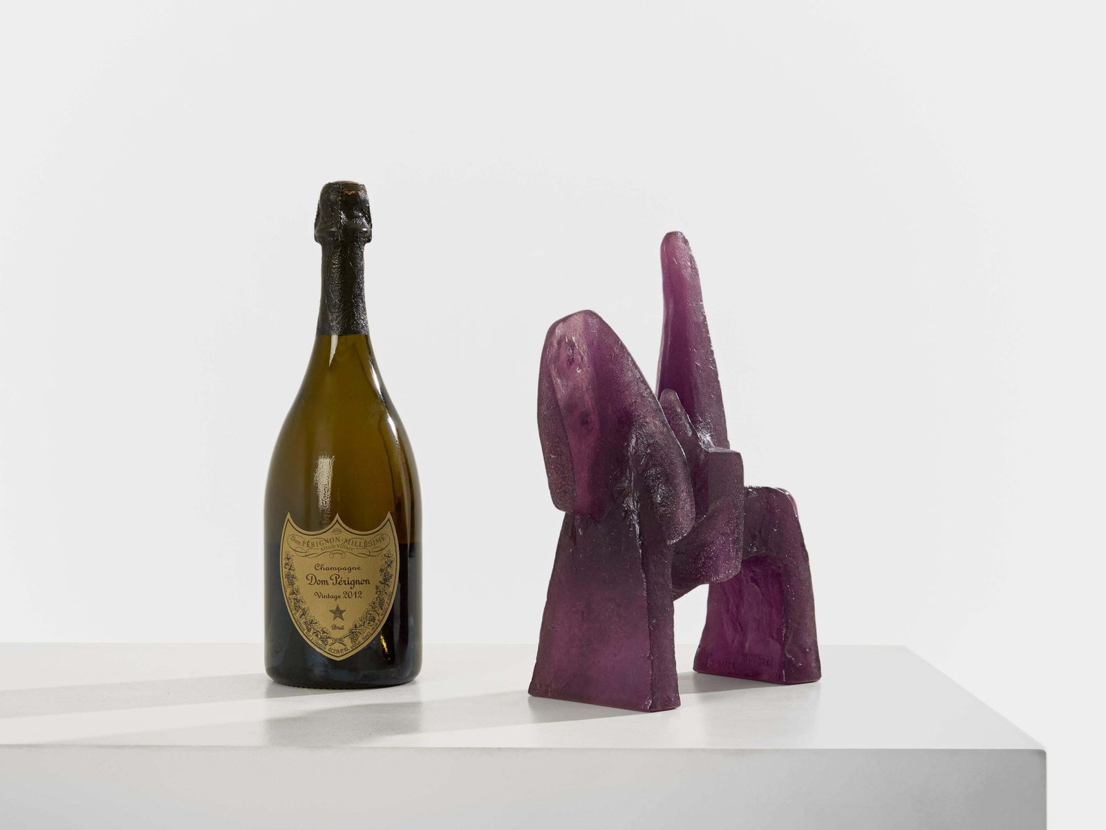 photo for sale Glass Paste Sculpture Claude Wetzstein For Daum Circa 1970