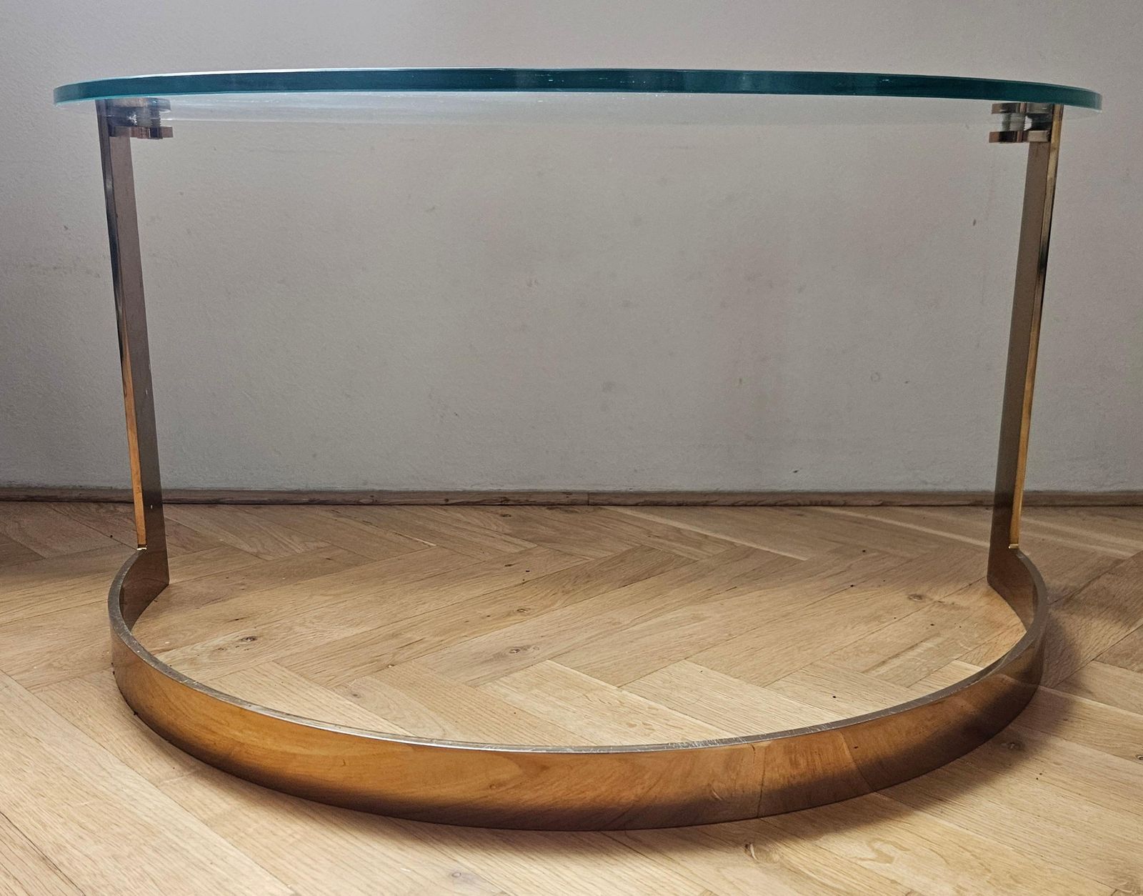 Zeldzame mid-century zij- of salontafel, Friedrich Moller voor Ronald Schmitt, jaren 1970 photo buy
