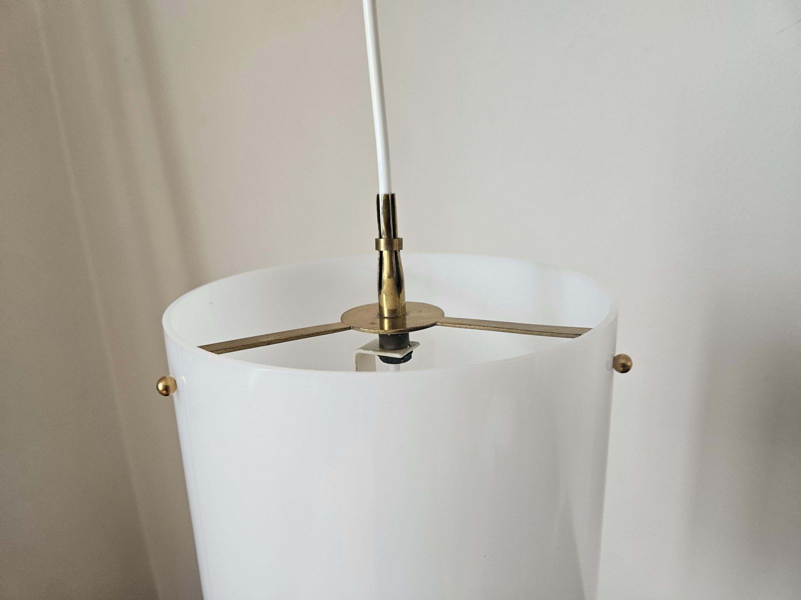 Set van drie zeldzame mid-century hanglampen – Fog & Morup, Denemarken, jaren 1960 photo furniture
