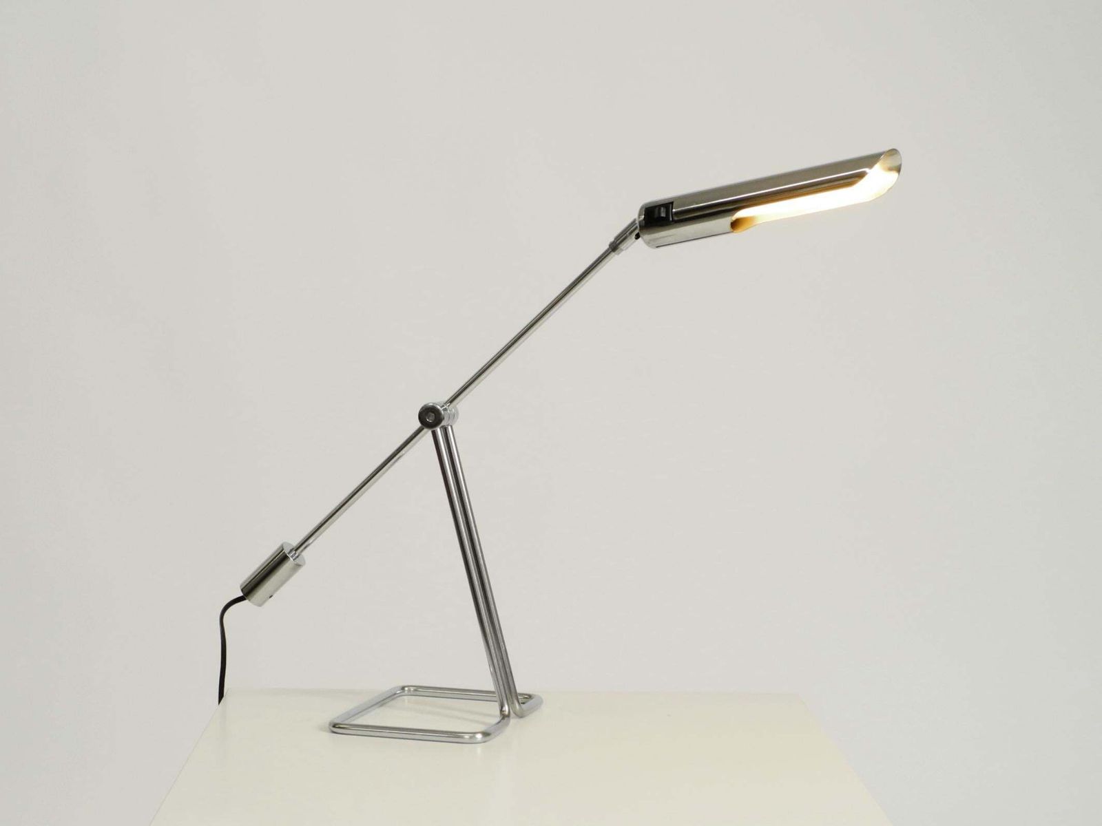 Verchroomde metalen tafellamp uit de jaren 1980 van Abo Randers voor IKEA photo 432.0