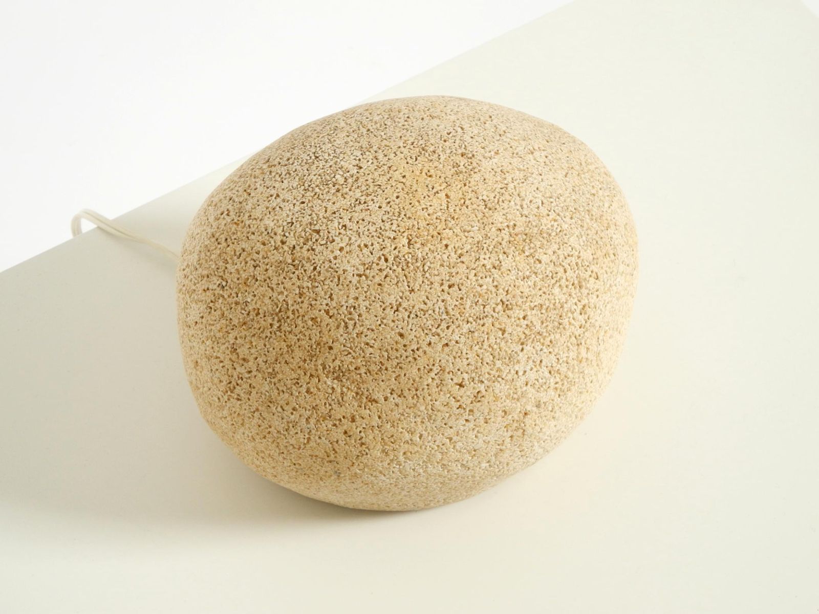 Original 1970s Moon Rock Table Lamp By André Cazenave For Tecta photo for sale