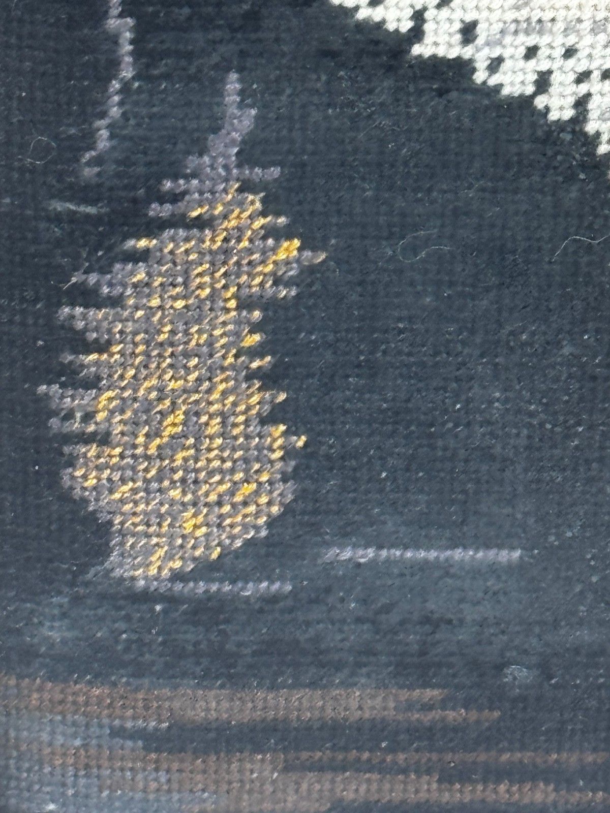 photo buy Vintage Jacobite Tribute: Needlework Masterpiece The ‘King Over The Water’ Treason Toast