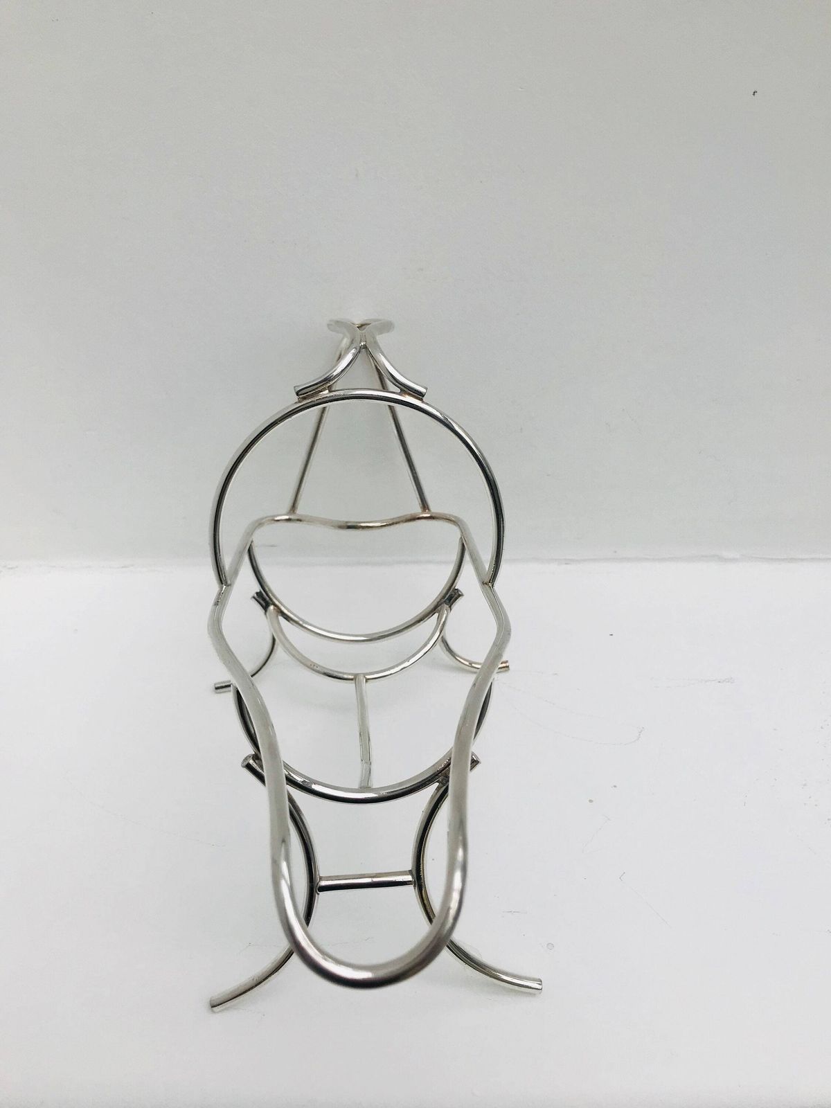 photo for sale Mid-Century wijnmandje: Belgische barkar, wijnflessenhouder
