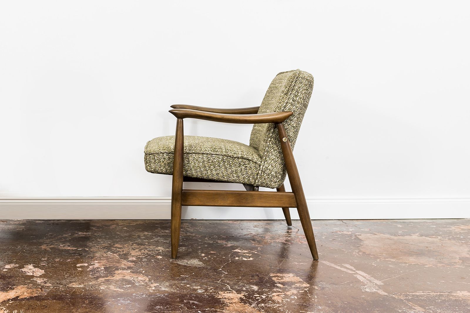 Mid-Century Fauteuil Gfm 87 van Juliusz Kędziorek, Gfm, Polen, jaren 1960 photo Meubels