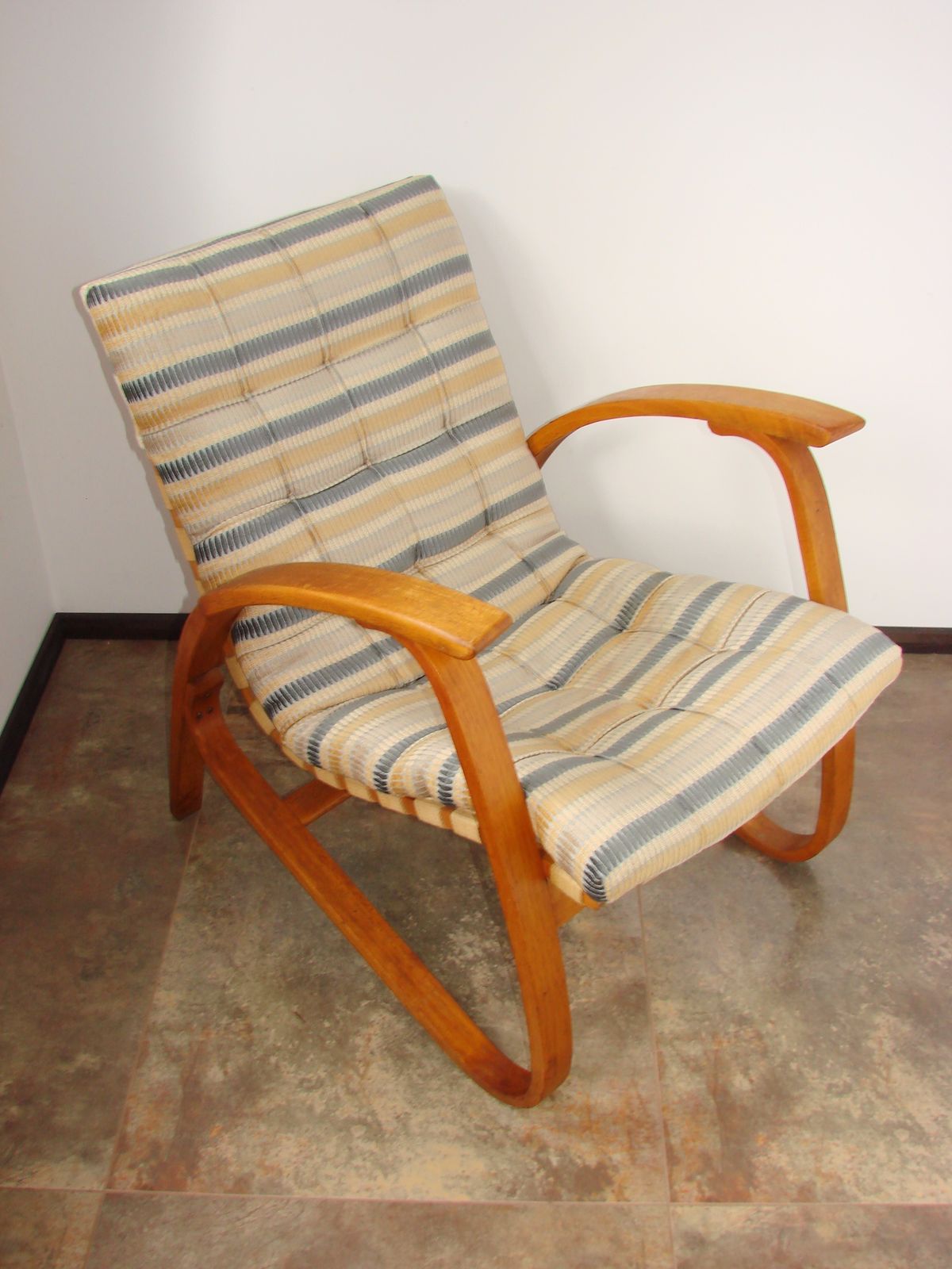 Jan Vaněk Fauteuil, Závody Projekt, jaren 1930, Tsjechoslowaaks modernisme photo 1149.0