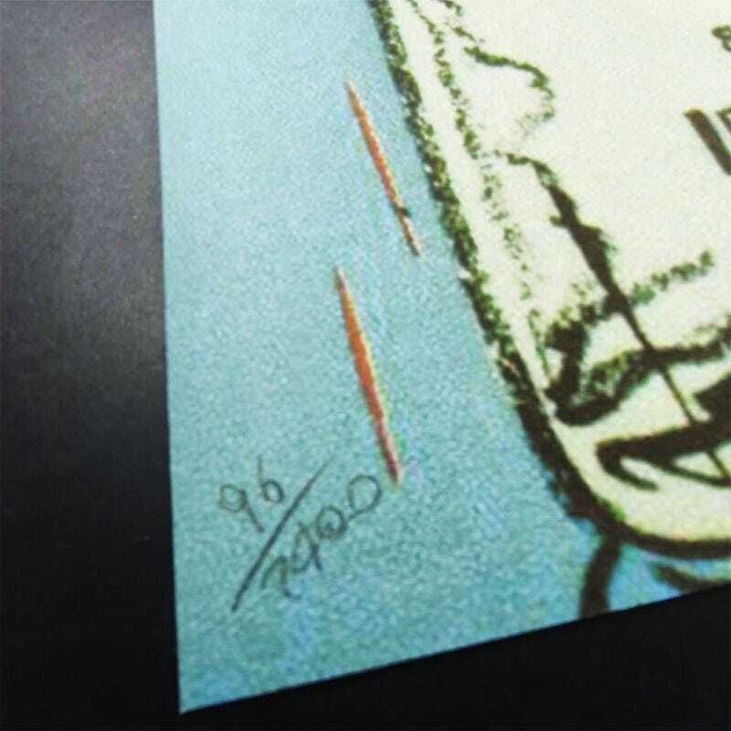 1980s Big Andy Warhol "Absolut Wodka" Limited Edition Lithograph Numbered In Pencil By Cmoa. 60cm / 23.62 Inches photo Art