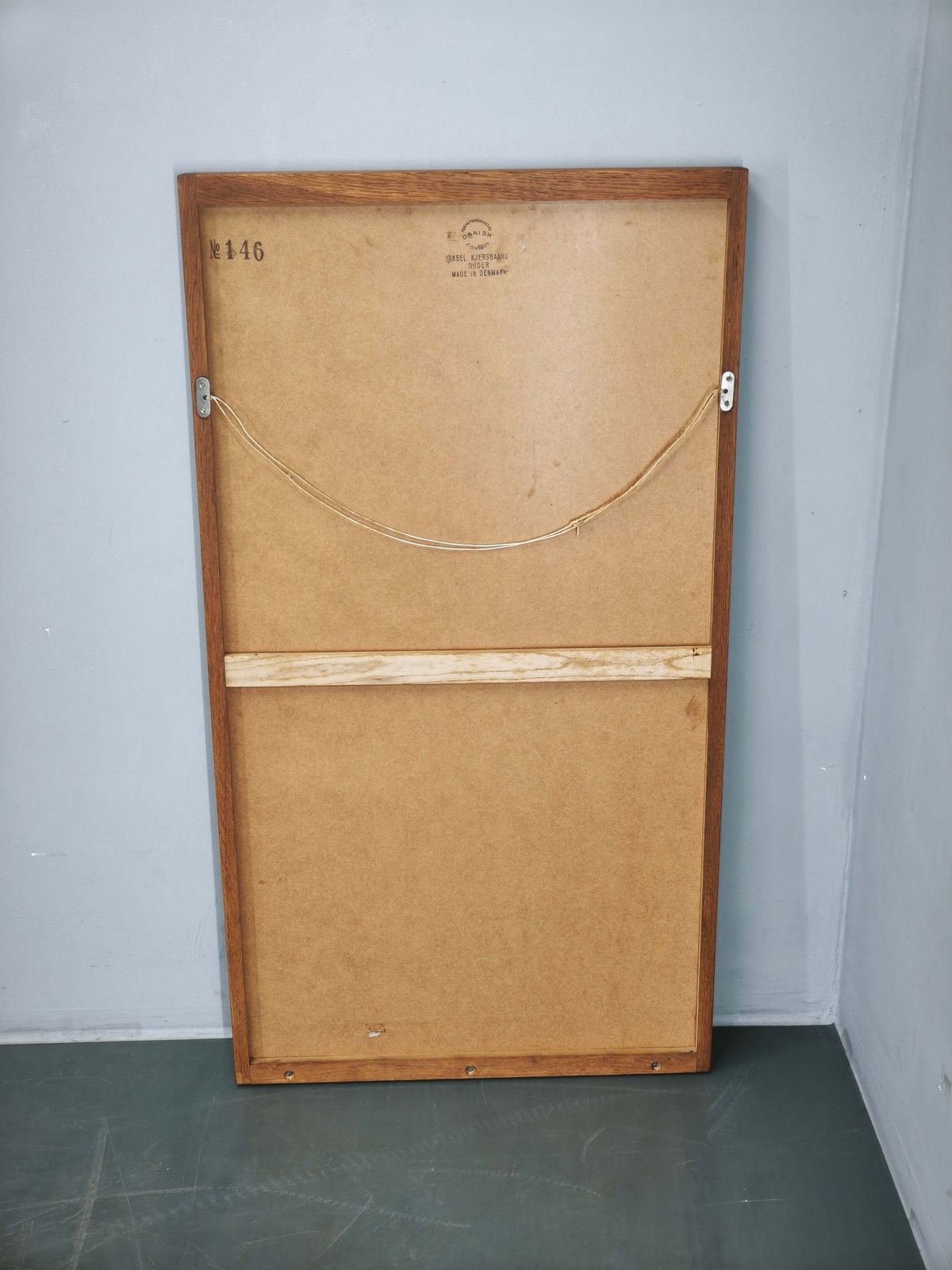 Aksel Kjersgaard No. 146 Oak Wall Mirror, Denmark photo 794.0