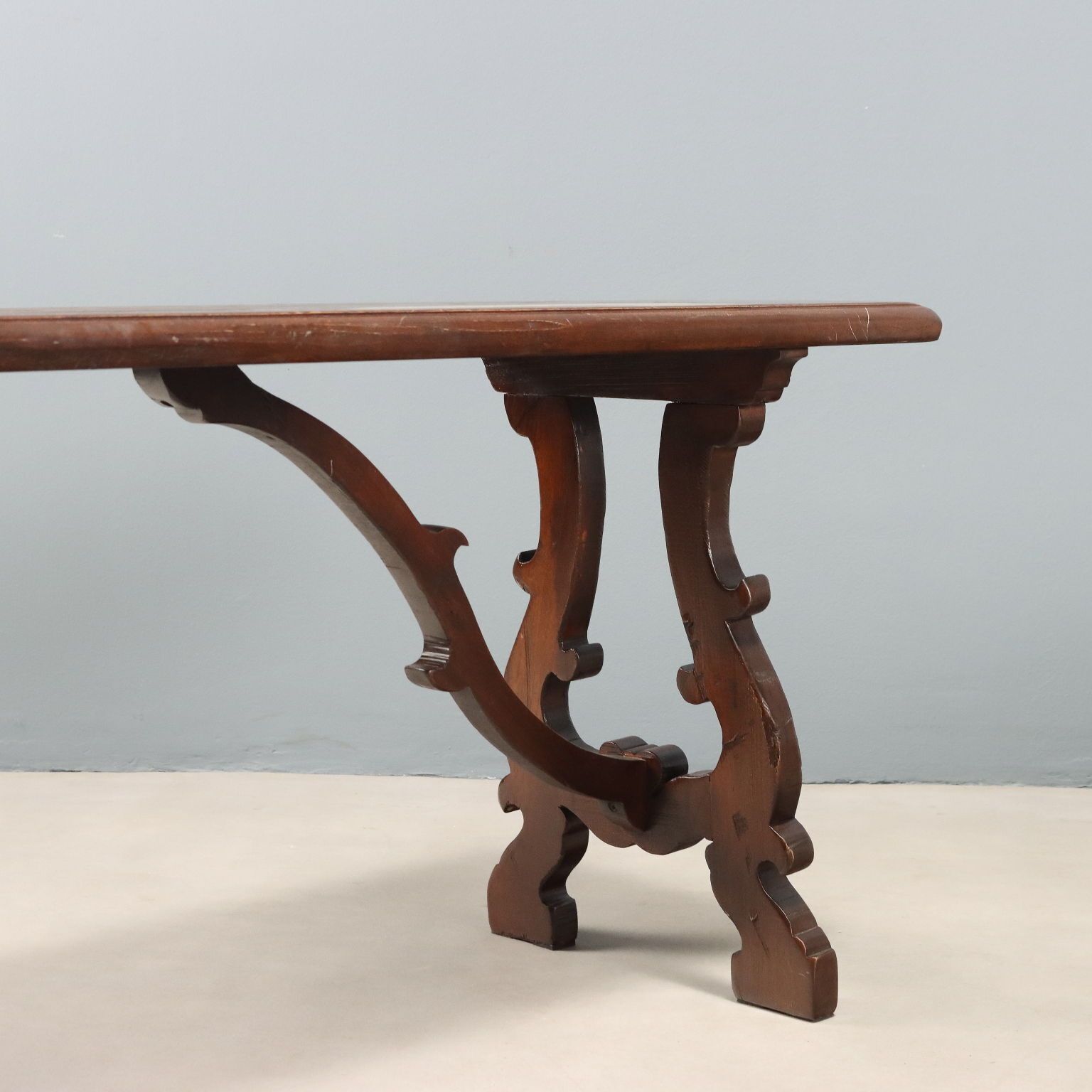 Antique Benches Walnut Italy Mid XX Century photo vinterior