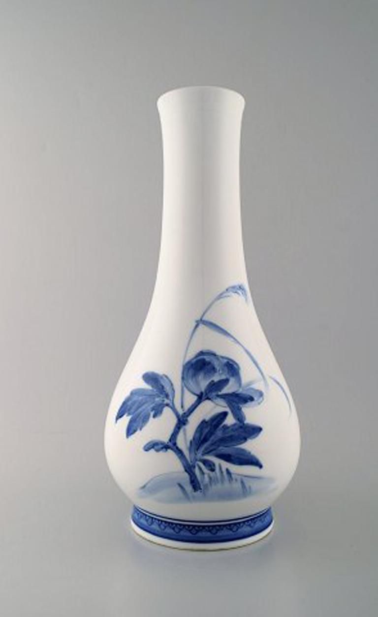 Oluf Jensen For Royal Copenhagen, Large Unique Porcelain Vase With Slim Neck photo furniture