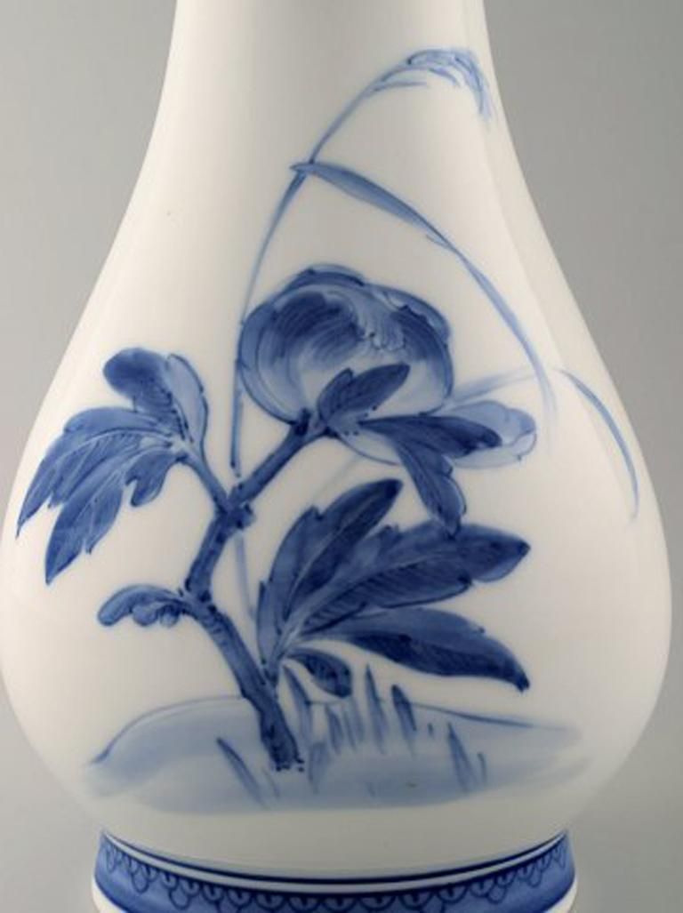 Oluf Jensen For Royal Copenhagen, Large Unique Porcelain Vase With Slim Neck photo Home Decor