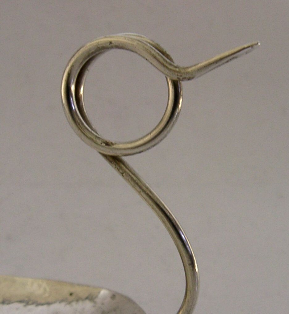 Norman Cheyney Sterling Silver Hand Made Spoon Arts & Craft 1990 41g photo Home Decor