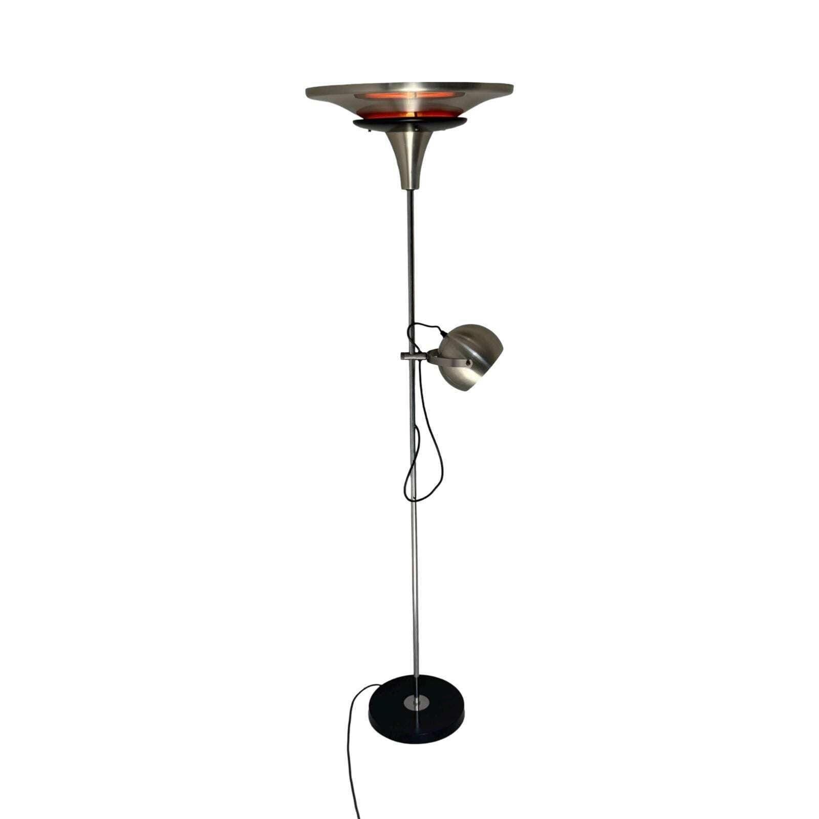 Dijkstra   Rare Model   Space Age Design / Mcm Floor Lamp With Two Shades photo Verlichting