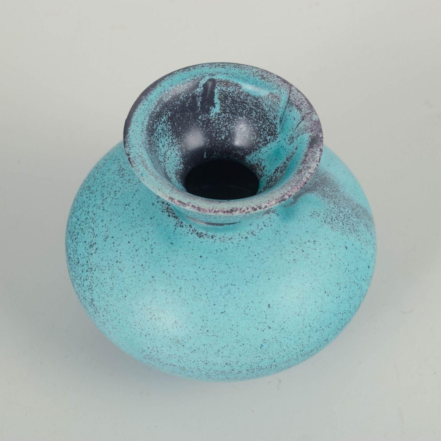 Svend Hammershøi For Kähler. Baluster Shaped Stoneware Vase, 1930s photo furniture