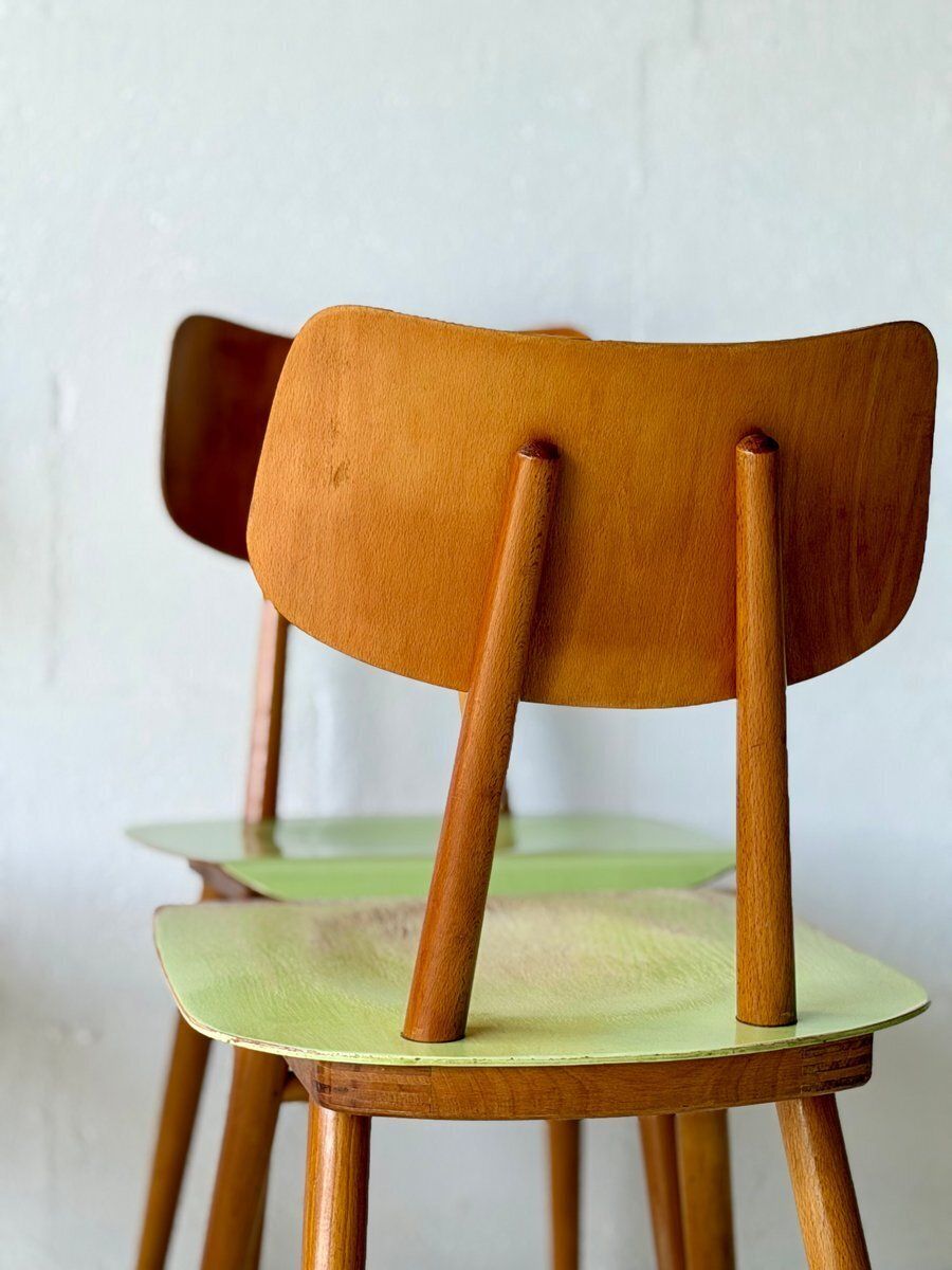 Bistrostoelen van Ton, 1960, set van 4 photo Meubels