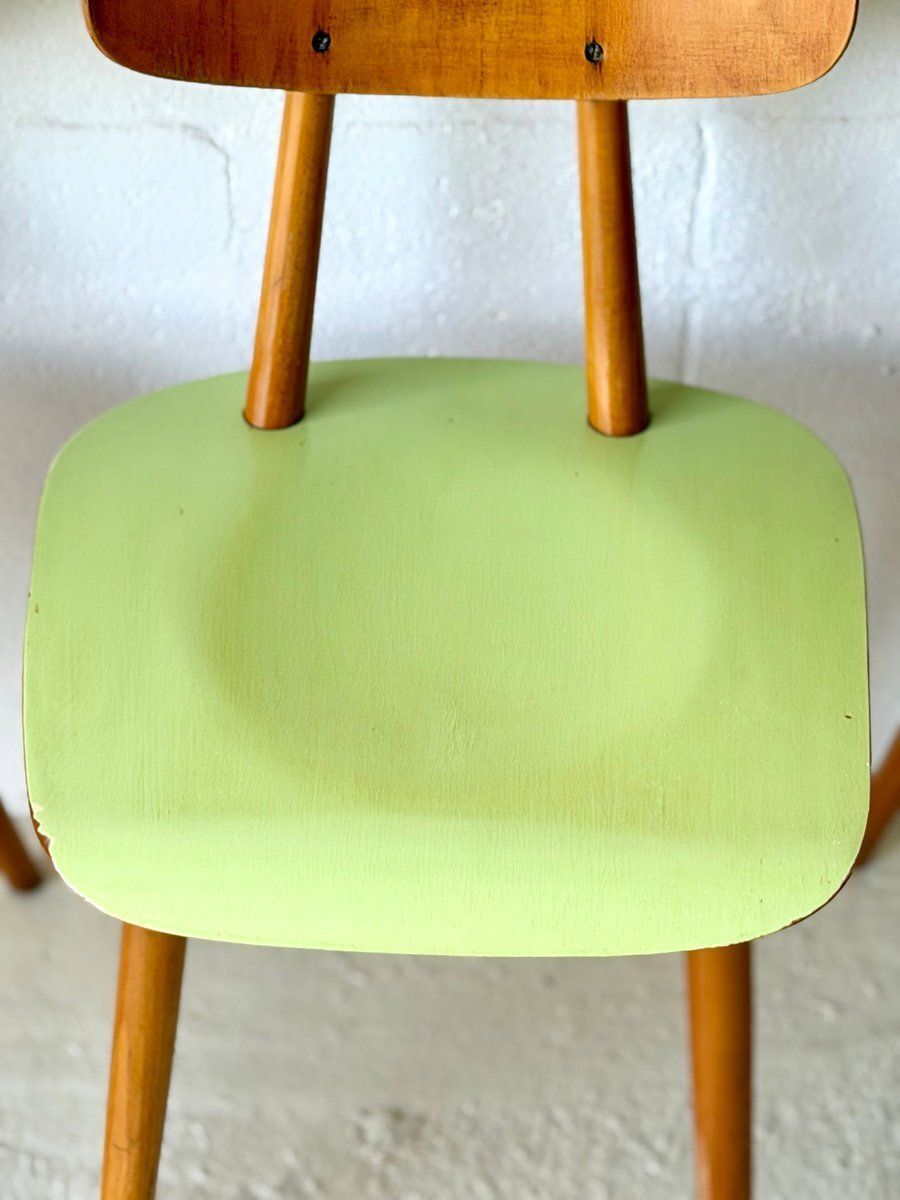Bistrostoelen van Ton, 1960, set van 4 photo buy