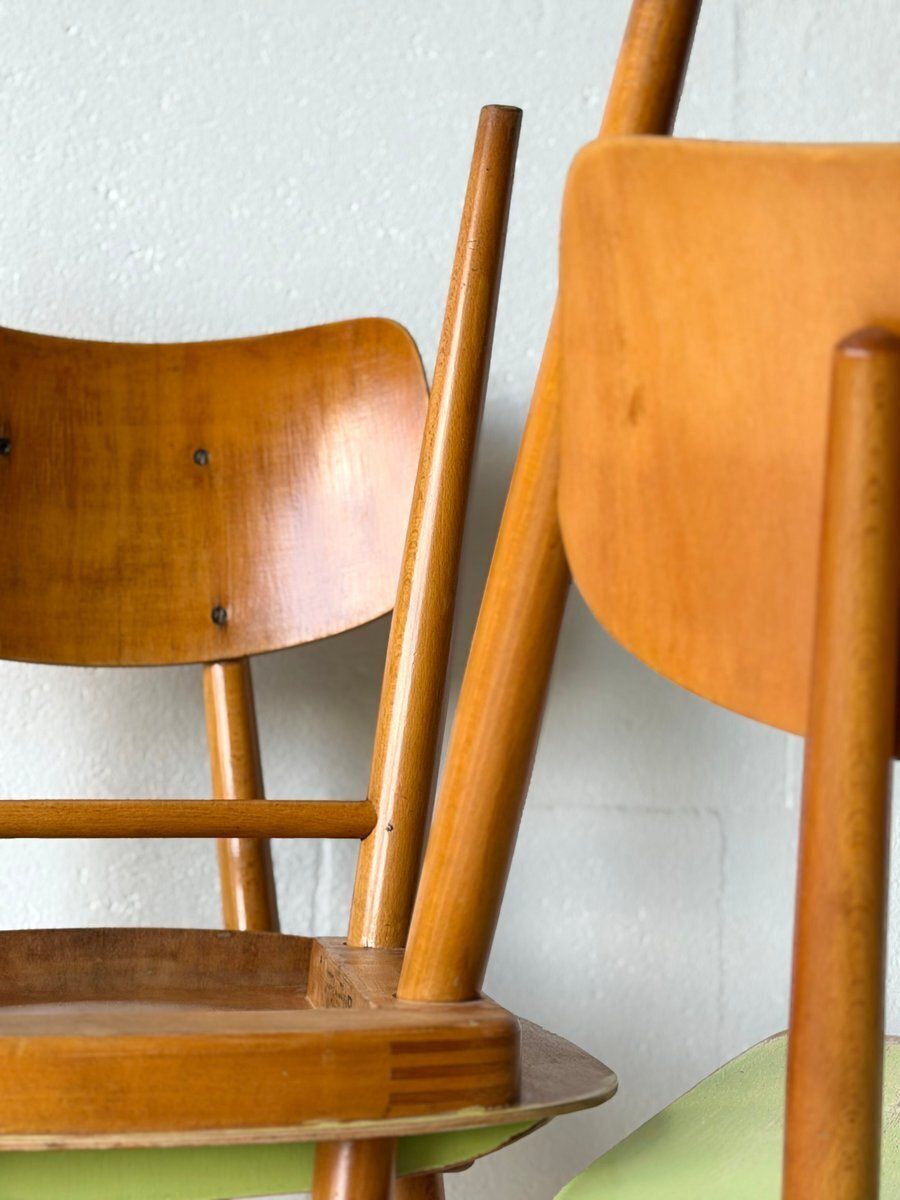 photo for sale Bistrostoelen van Ton, 1960, set van 4