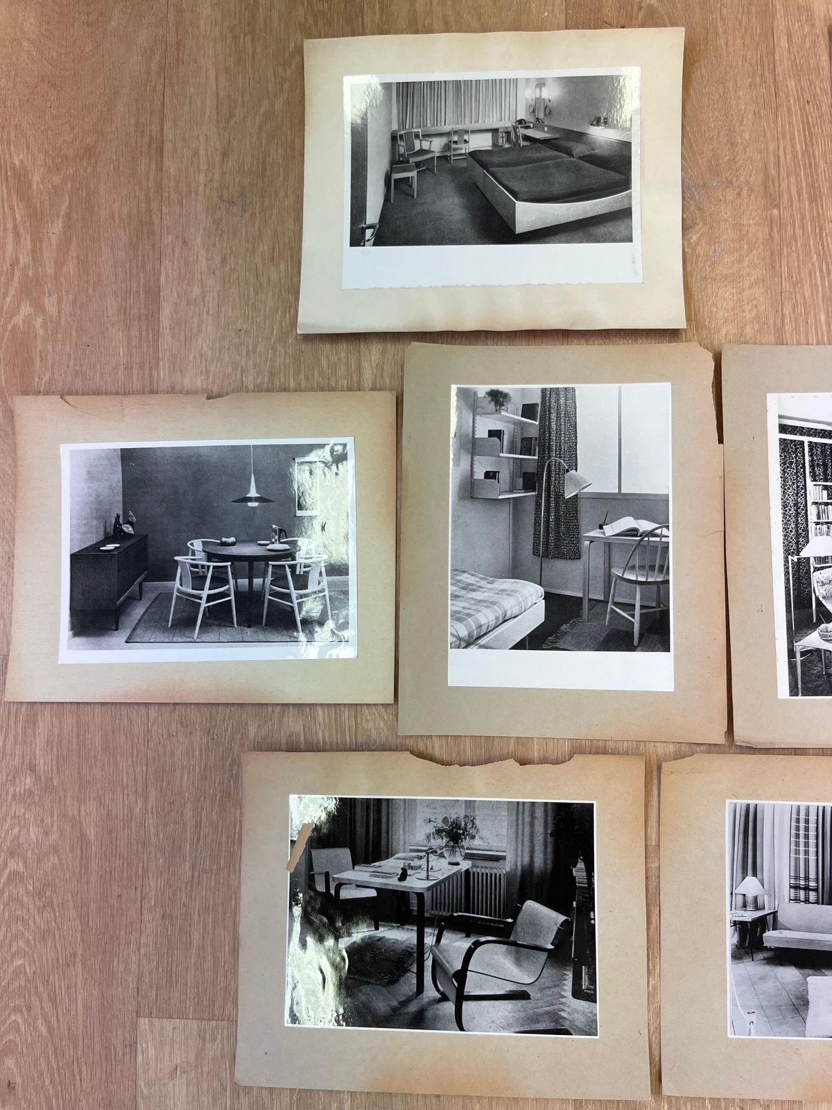 Set foto's van interieur, Scandinavisch meubilair/fauteuils, Zweden photo Woonaccessoires