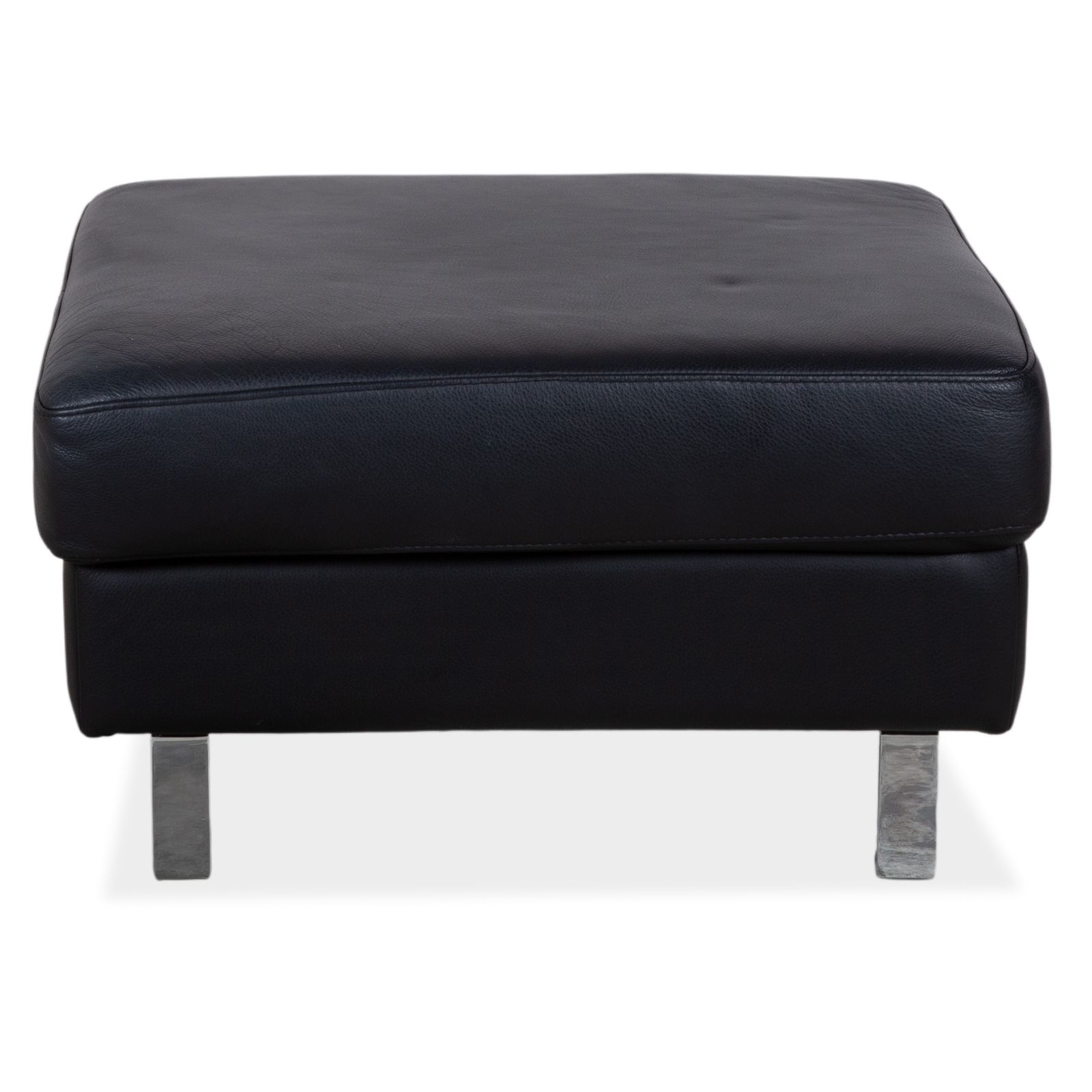 Tabouret BoConcept Indivi en cuir noir photo vintage