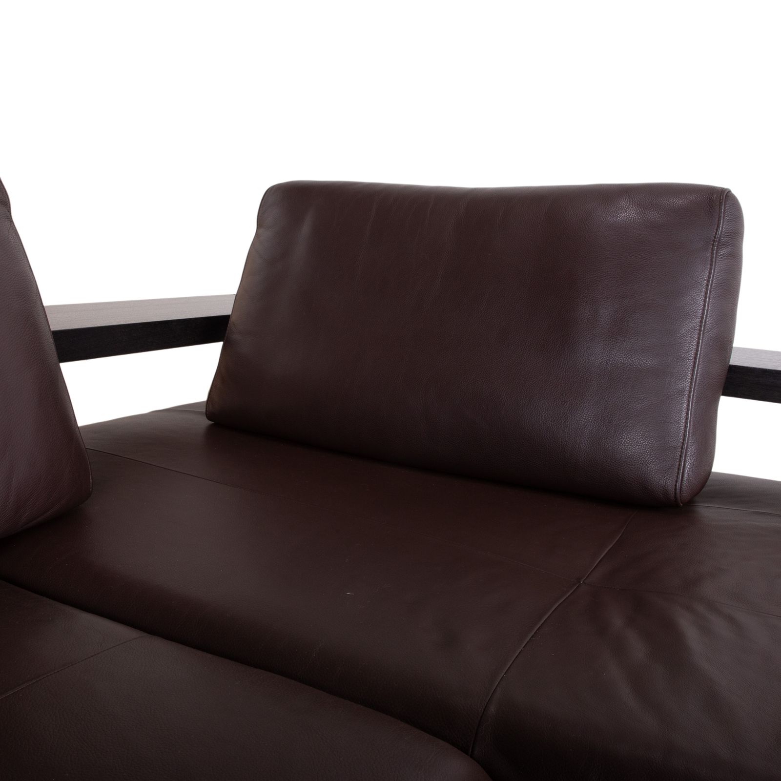 Rolf Benz Dono 6100 Leather Corner Sofa Brown Manual Function photo buy
