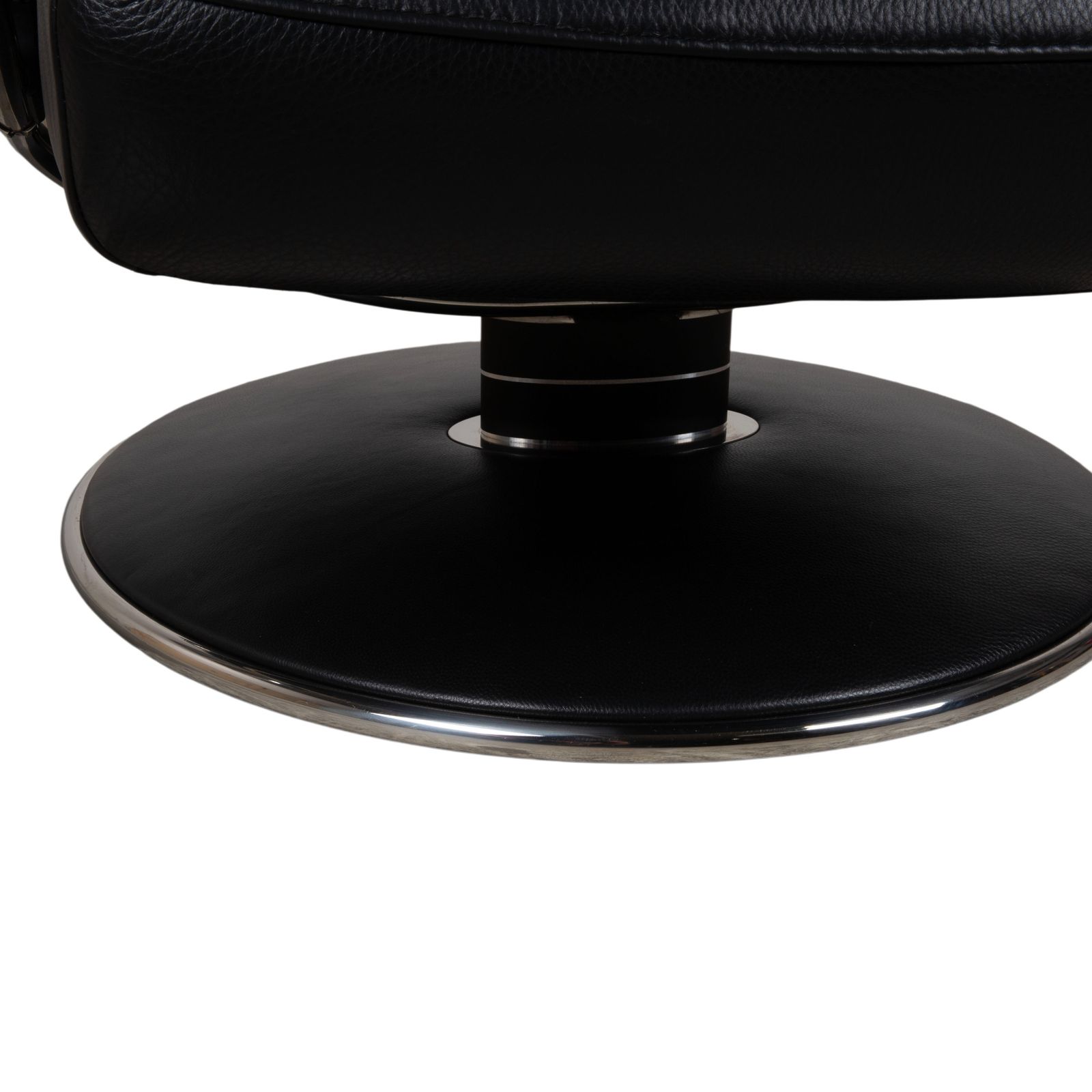 Fauteuil inclinable Stressless Jazz en cuir noir, taille L, fonction inclinable photo Mobilier